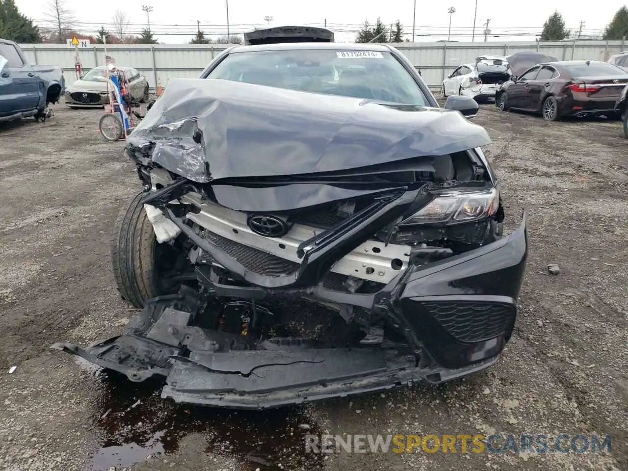 5 fotografías del automóvil dañado 4T1G11AK6NU711196 TOYOTA CAMRY 2022