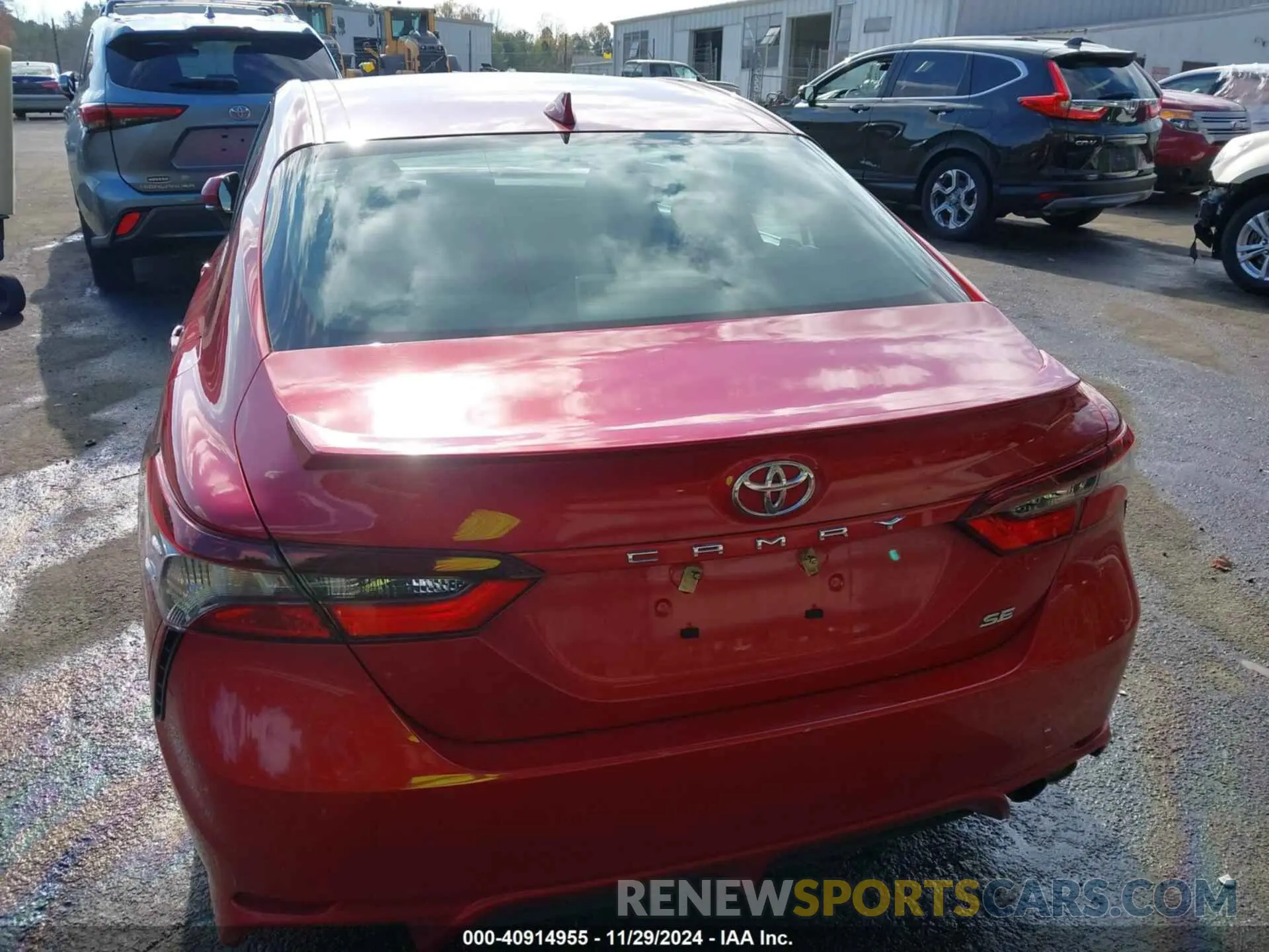 17 fotografías del automóvil dañado 4T1G11AK7NU025670 TOYOTA CAMRY 2022