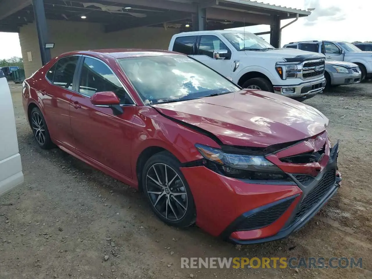 4 fotografías del automóvil dañado 4T1G11AK7NU038662 TOYOTA CAMRY 2022