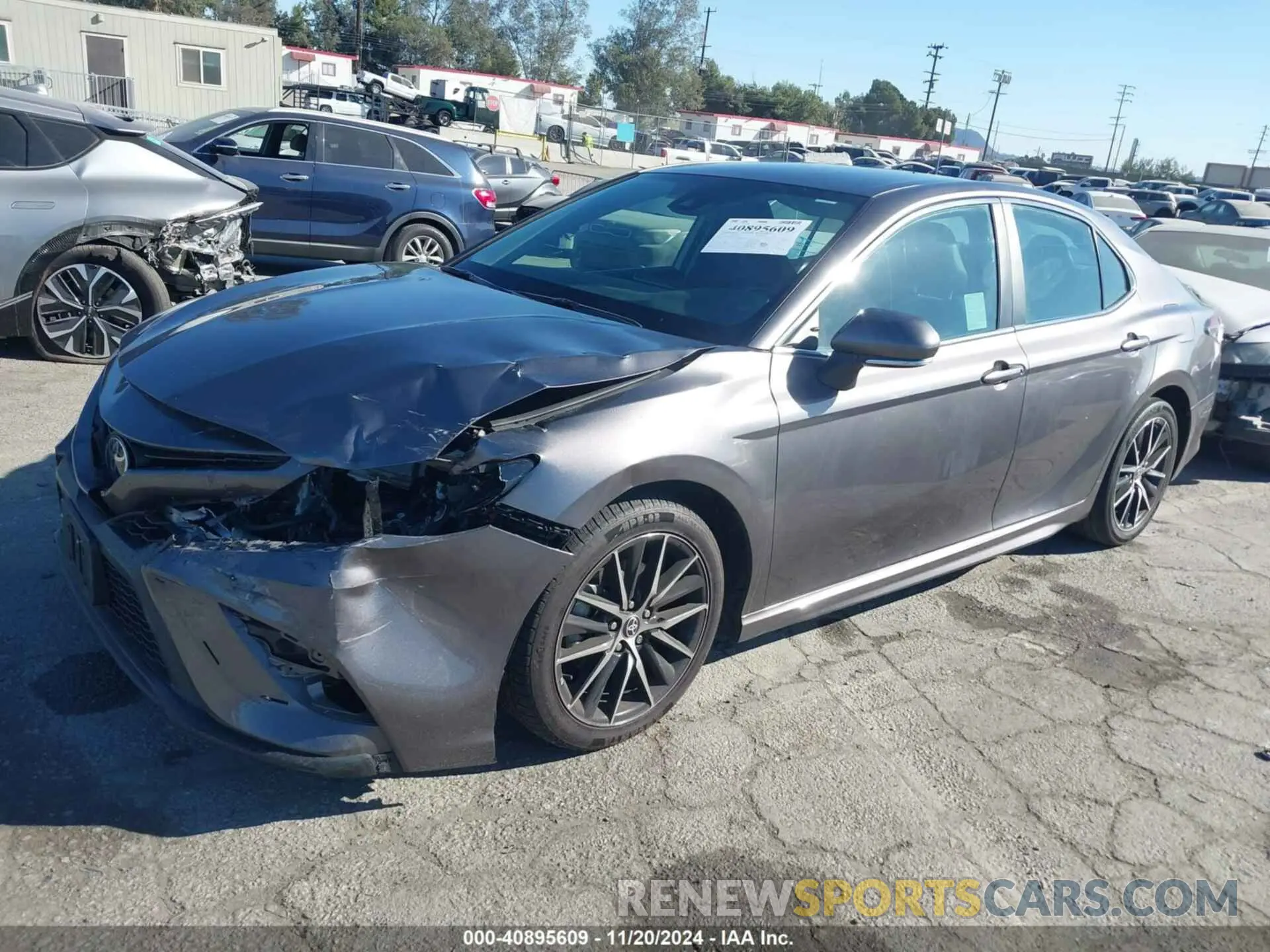 2 fotografías del automóvil dañado 4T1G11AK7NU045871 TOYOTA CAMRY 2022