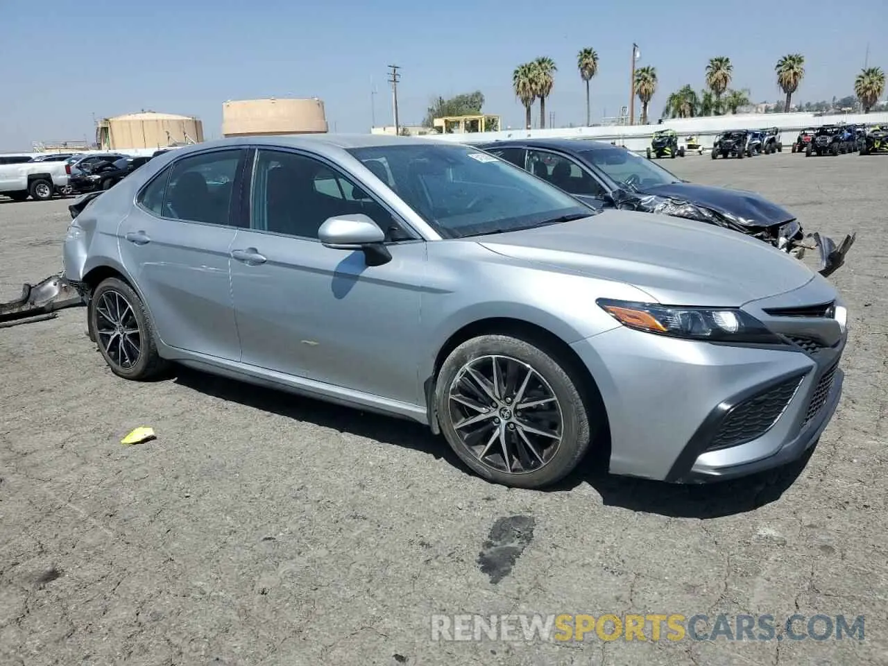 4 fotografías del automóvil dañado 4T1G11AK7NU049757 TOYOTA CAMRY 2022