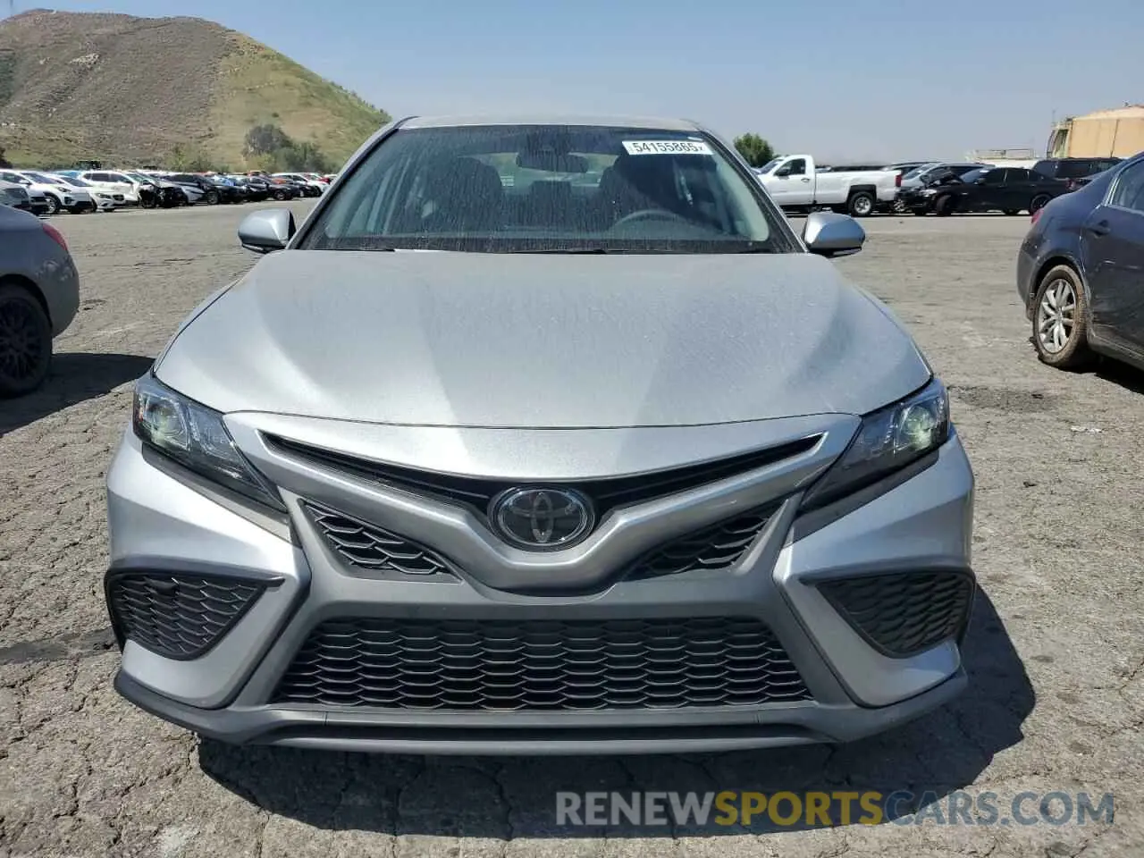 5 fotografías del automóvil dañado 4T1G11AK7NU049757 TOYOTA CAMRY 2022