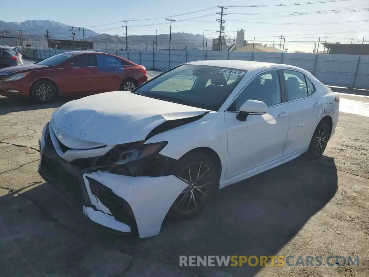 1 fotografías del automóvil dañado 4T1G11AK7NU065084 TOYOTA CAMRY 2022