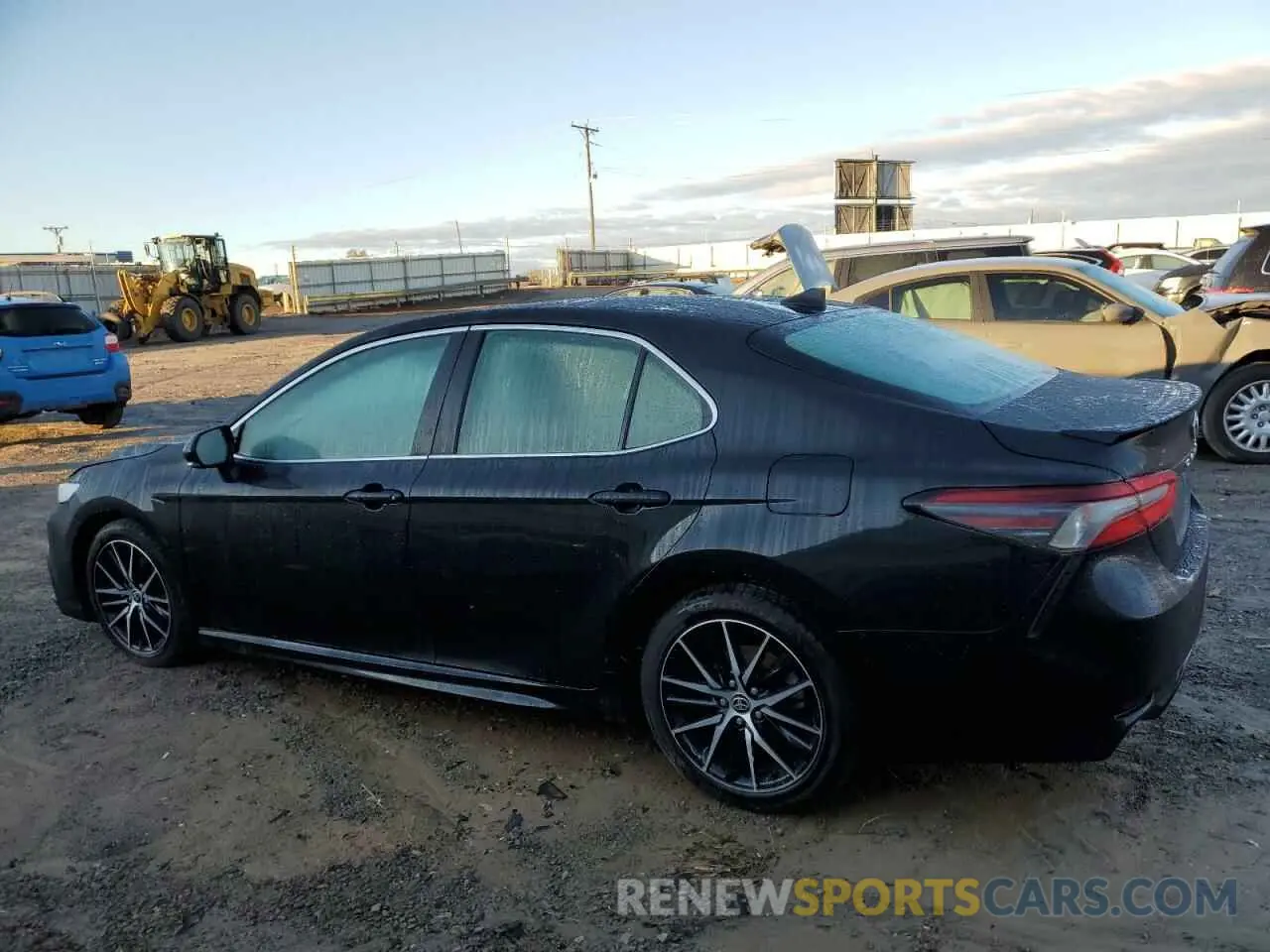 2 fotografías del automóvil dañado 4T1G11AK7NU075677 TOYOTA CAMRY 2022