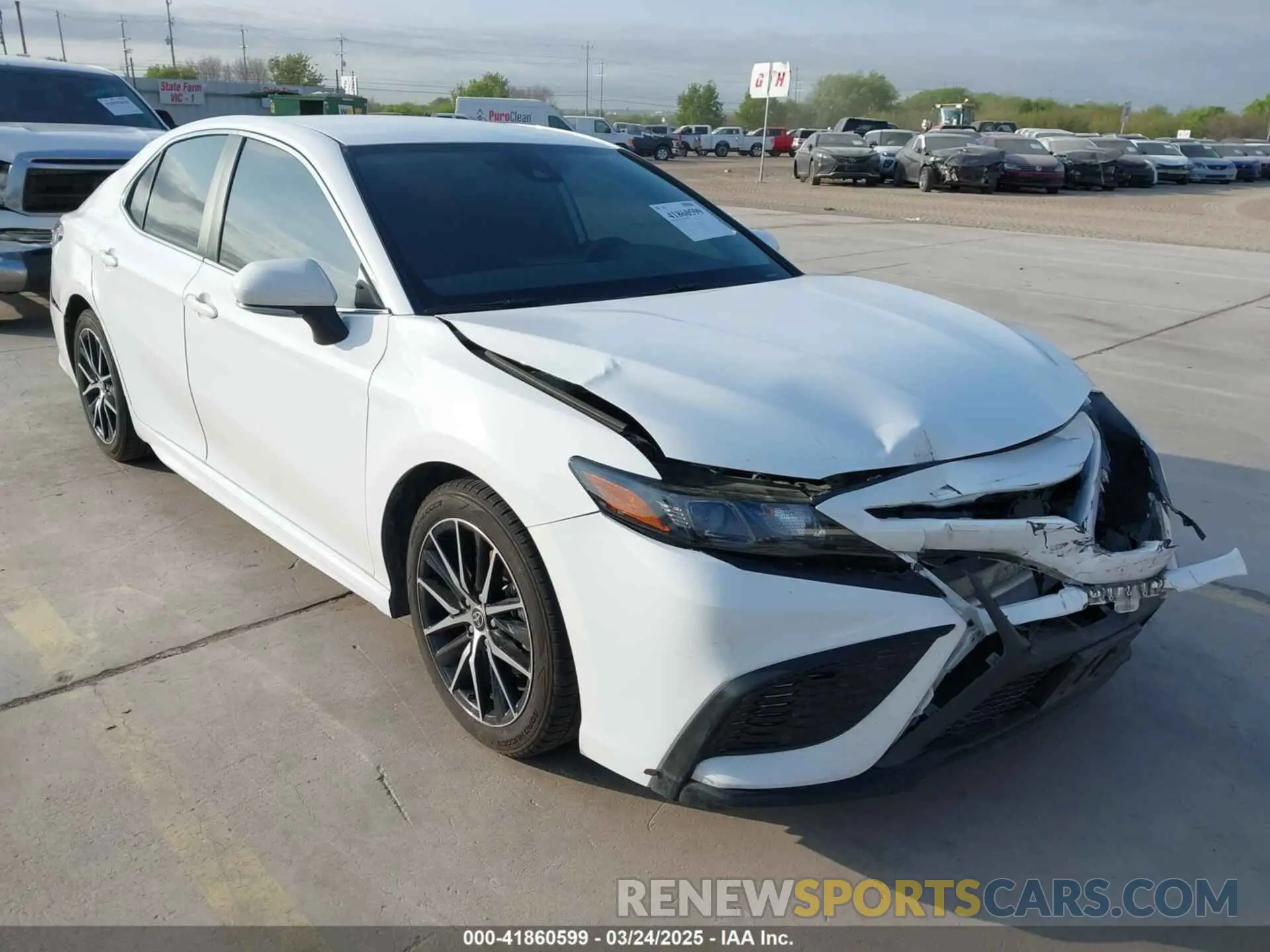 1 fotografías del automóvil dañado 4T1G11AK7NU640669 TOYOTA CAMRY 2022
