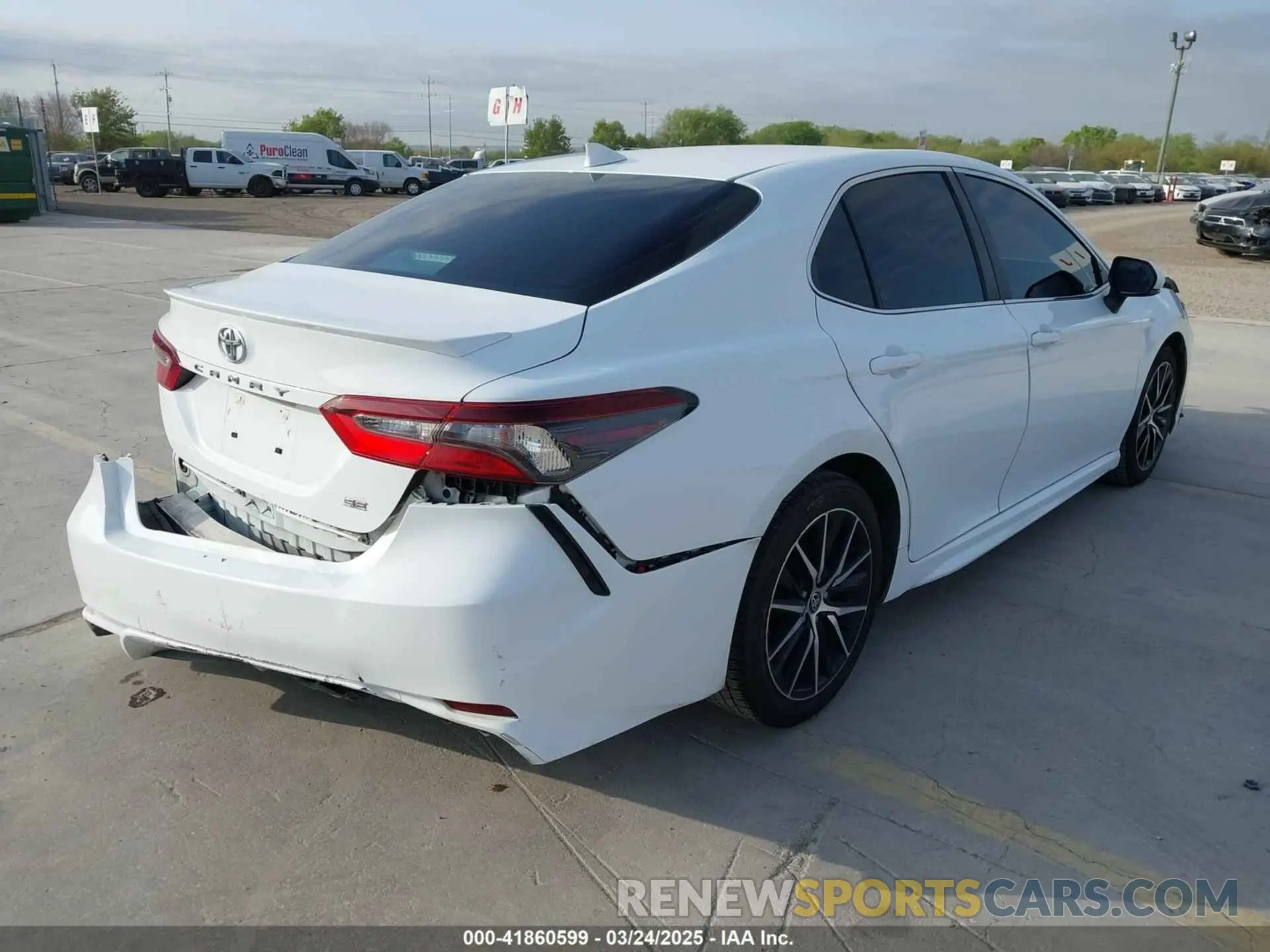 4 fotografías del automóvil dañado 4T1G11AK7NU640669 TOYOTA CAMRY 2022