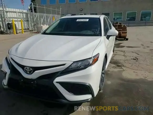 14 fotografías del automóvil dañado 4T1G11AK7NU659691 TOYOTA CAMRY 2022