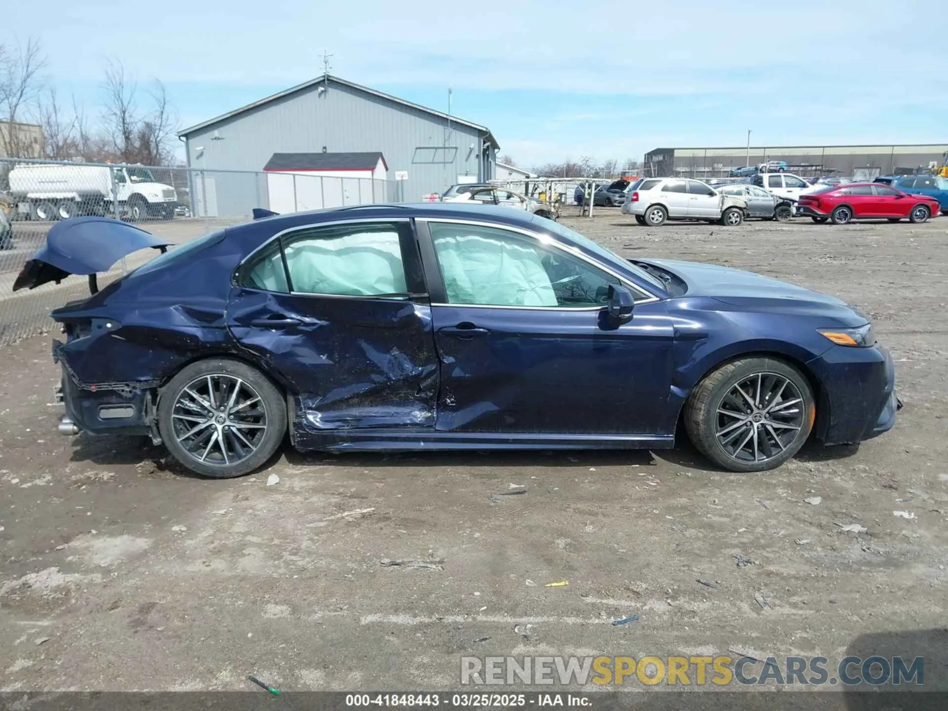 12 fotografías del automóvil dañado 4T1G11AK7NU674059 TOYOTA CAMRY 2022