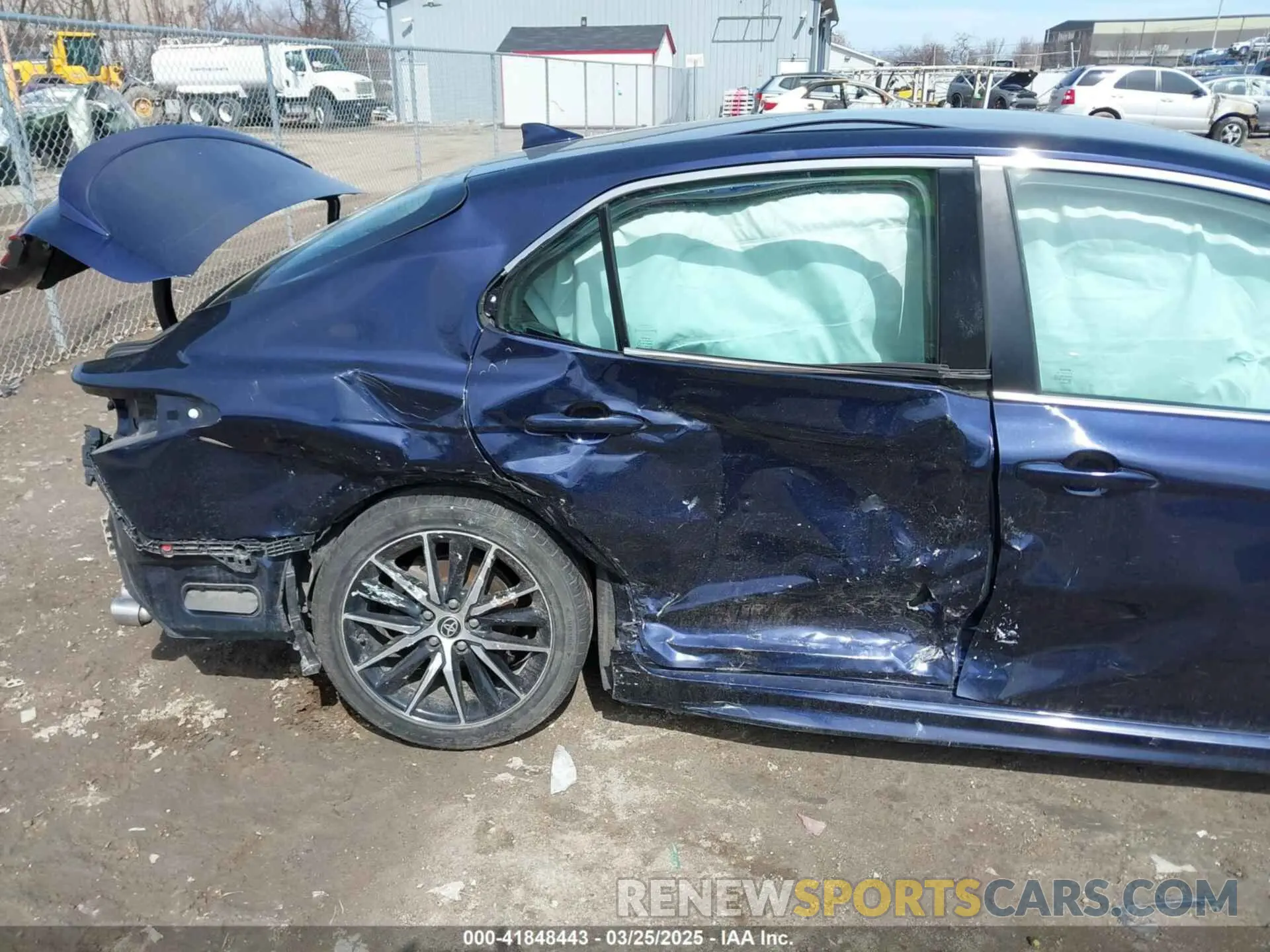 6 fotografías del automóvil dañado 4T1G11AK7NU674059 TOYOTA CAMRY 2022