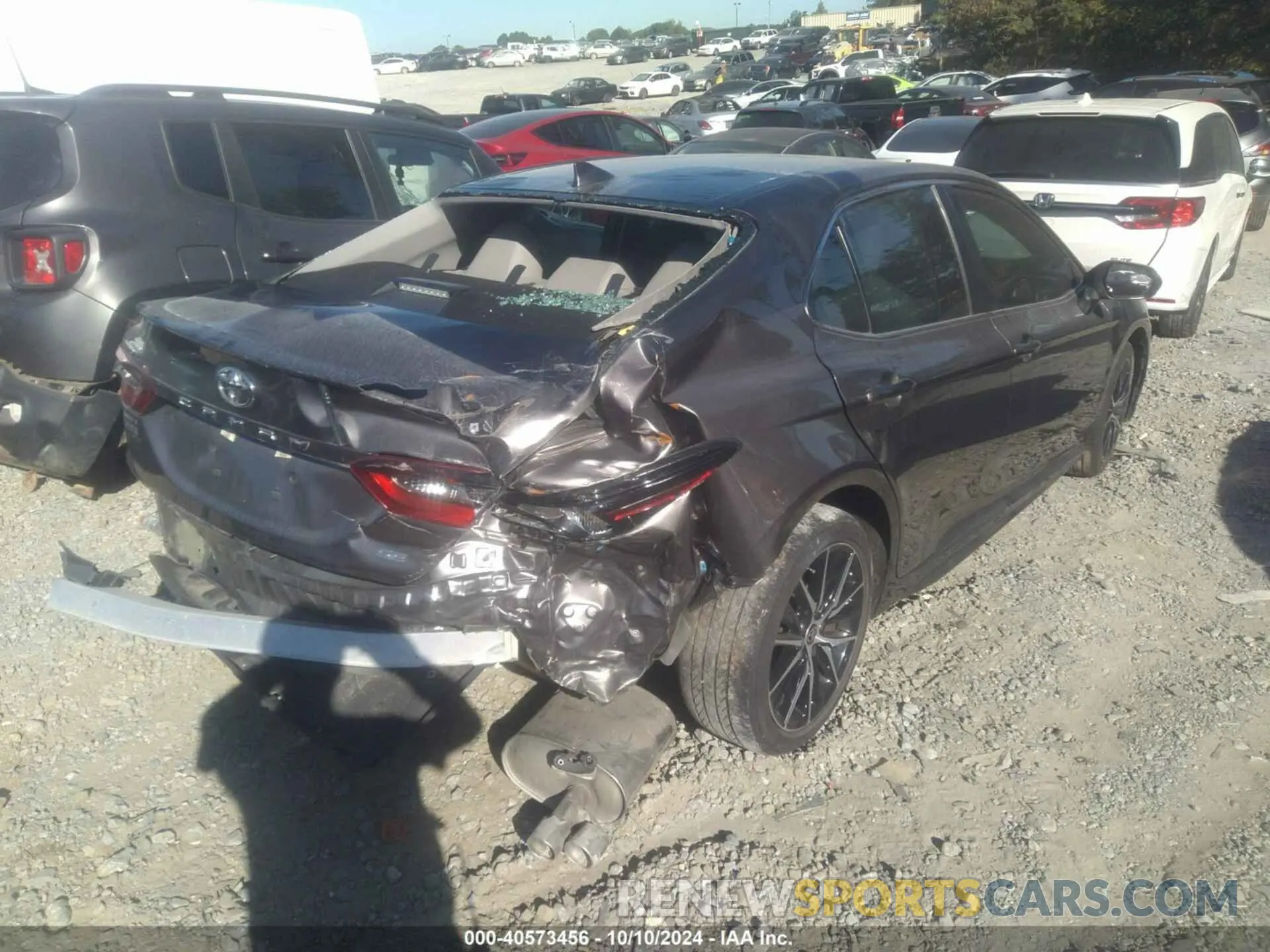 4 fotografías del automóvil dañado 4T1G11AK7NU676734 TOYOTA CAMRY 2022
