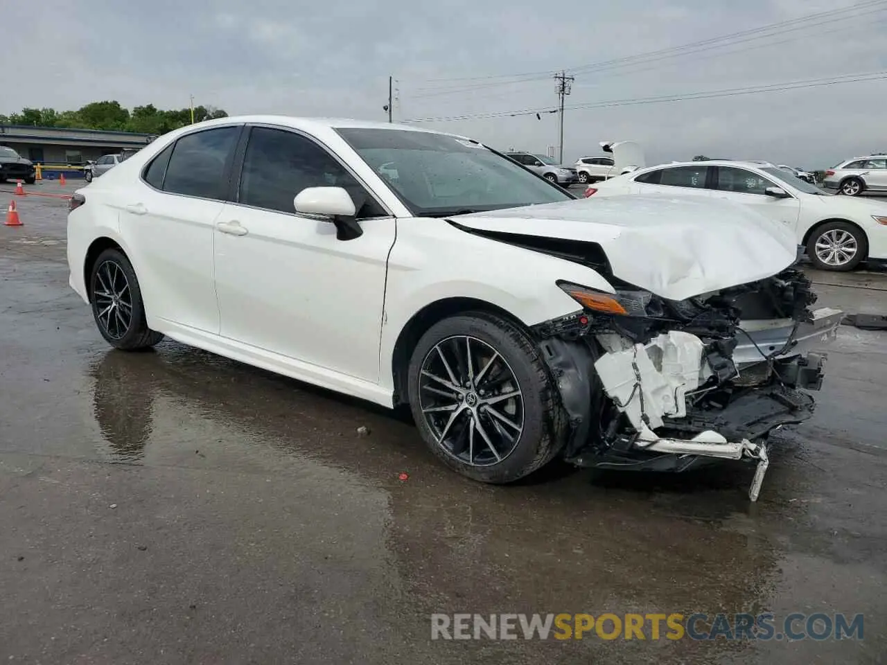 4 fotografías del automóvil dañado 4T1G11AK7NU682646 TOYOTA CAMRY 2022