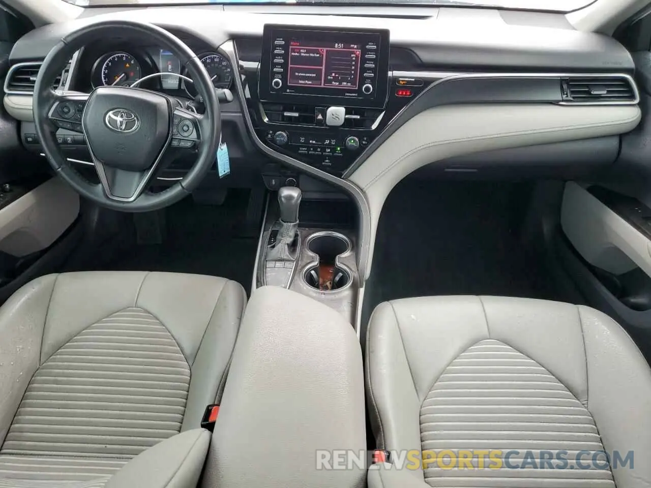 8 fotografías del automóvil dañado 4T1G11AK7NU682646 TOYOTA CAMRY 2022