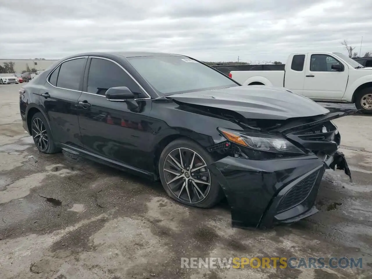 4 fotografías del automóvil dañado 4T1G11AK7NU683702 TOYOTA CAMRY 2022