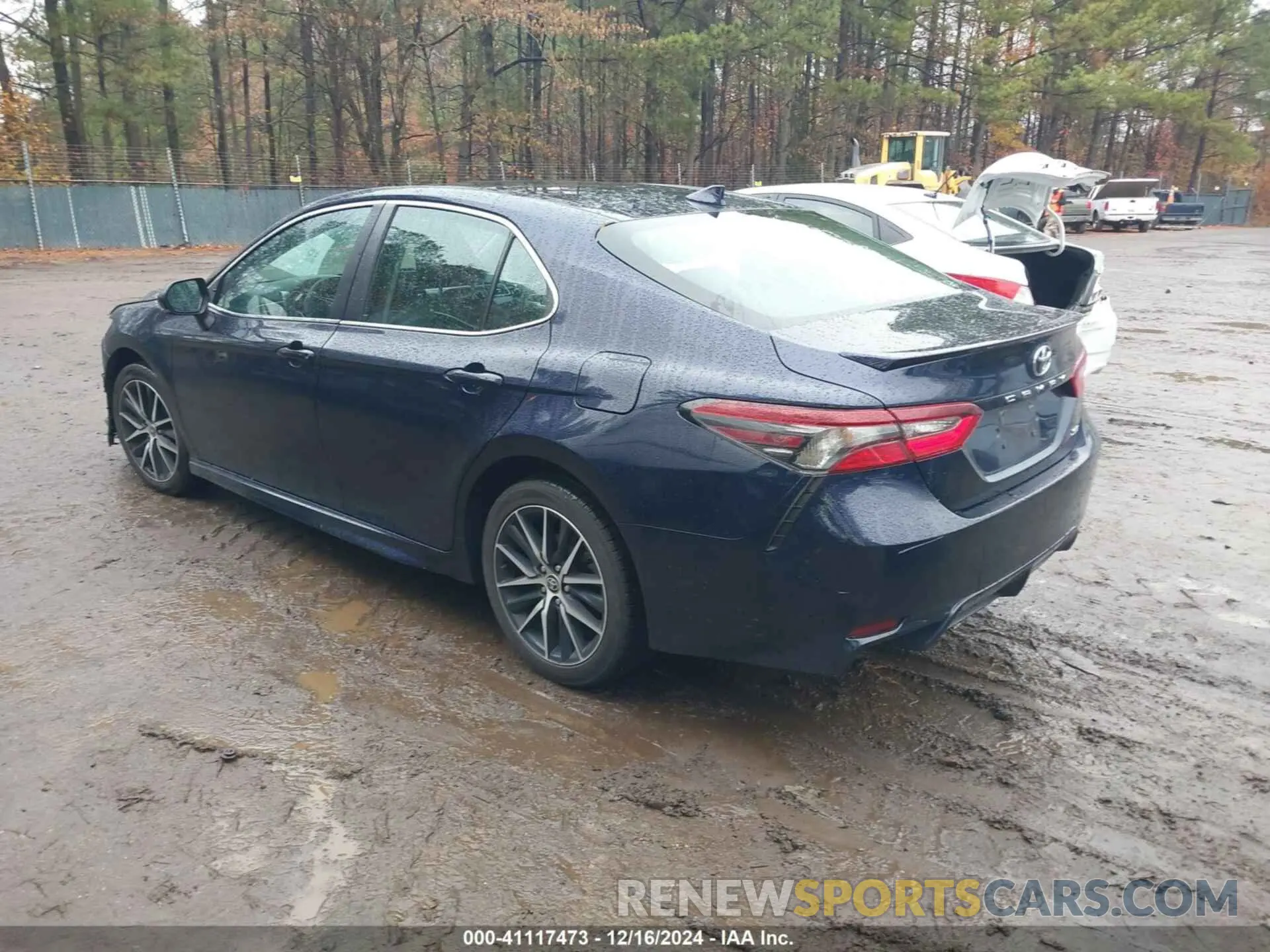 3 fotografías del automóvil dañado 4T1G11AK7NU695171 TOYOTA CAMRY 2022
