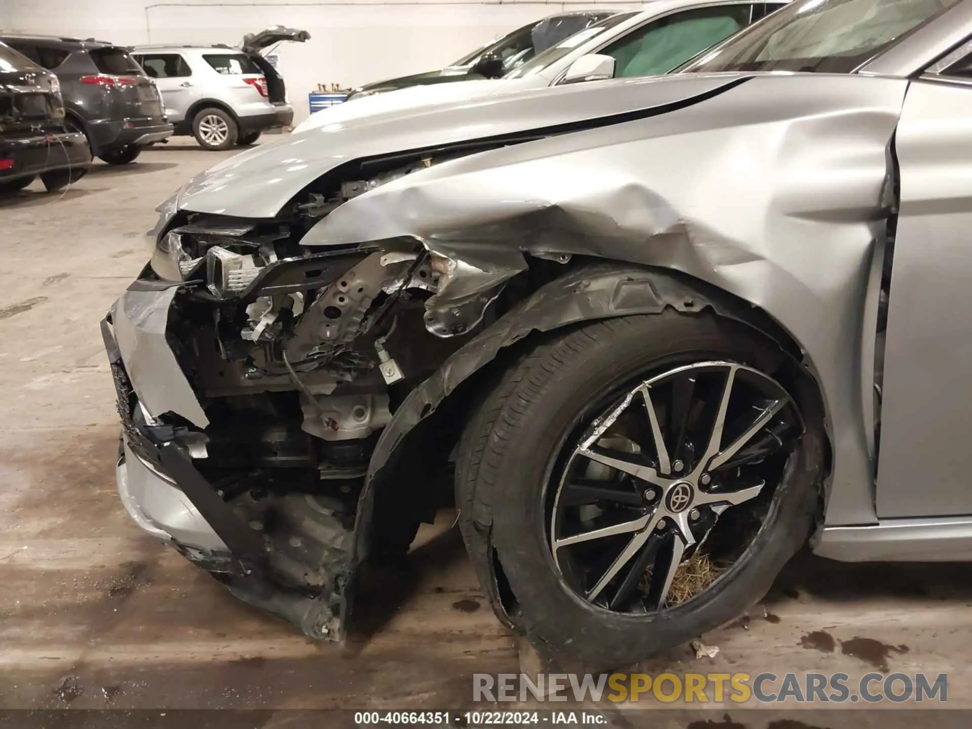 6 fotografías del automóvil dañado 4T1G11AK7NU702930 TOYOTA CAMRY 2022