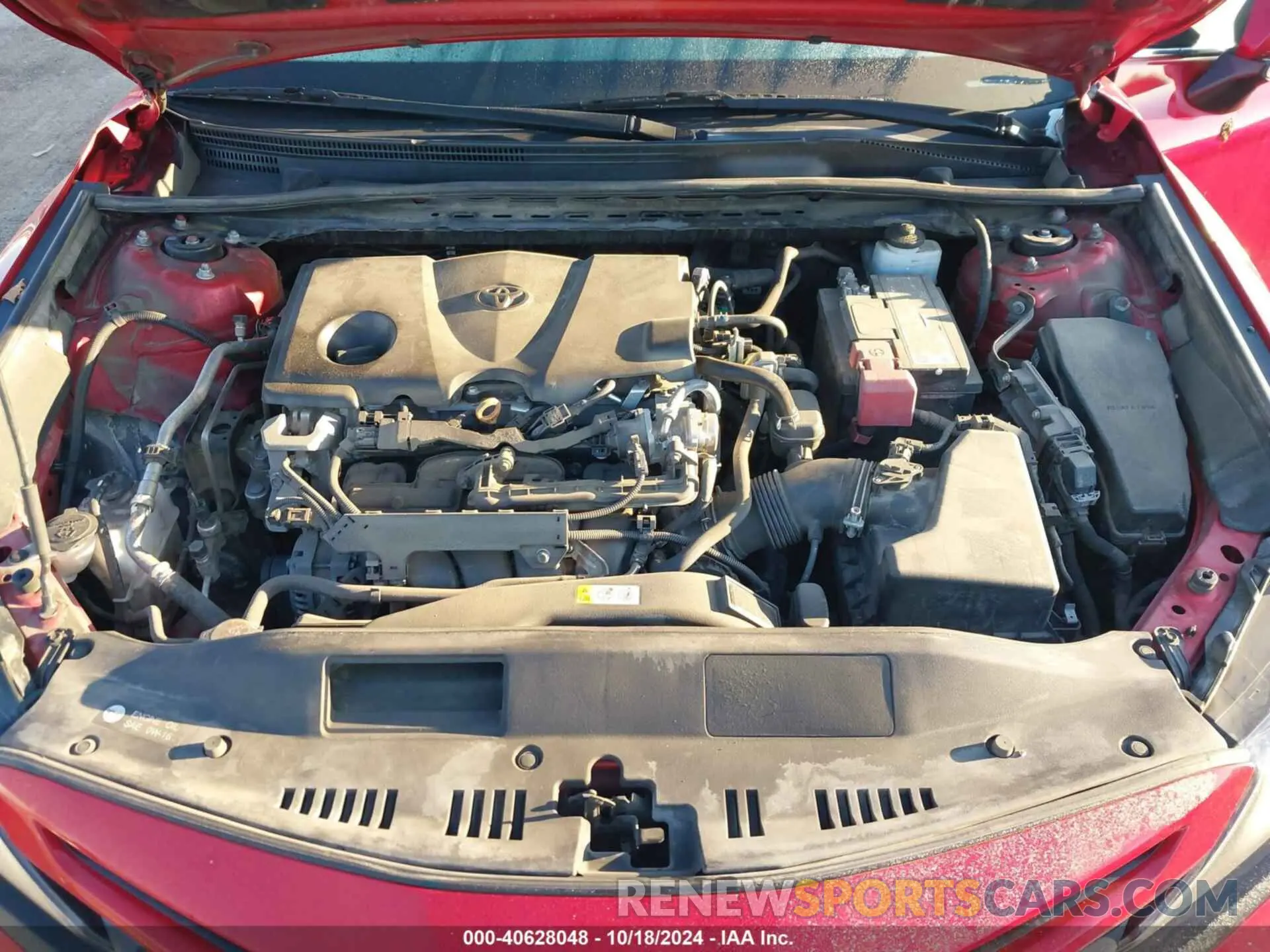 10 fotografías del automóvil dañado 4T1G11AK8NU002365 TOYOTA CAMRY 2022