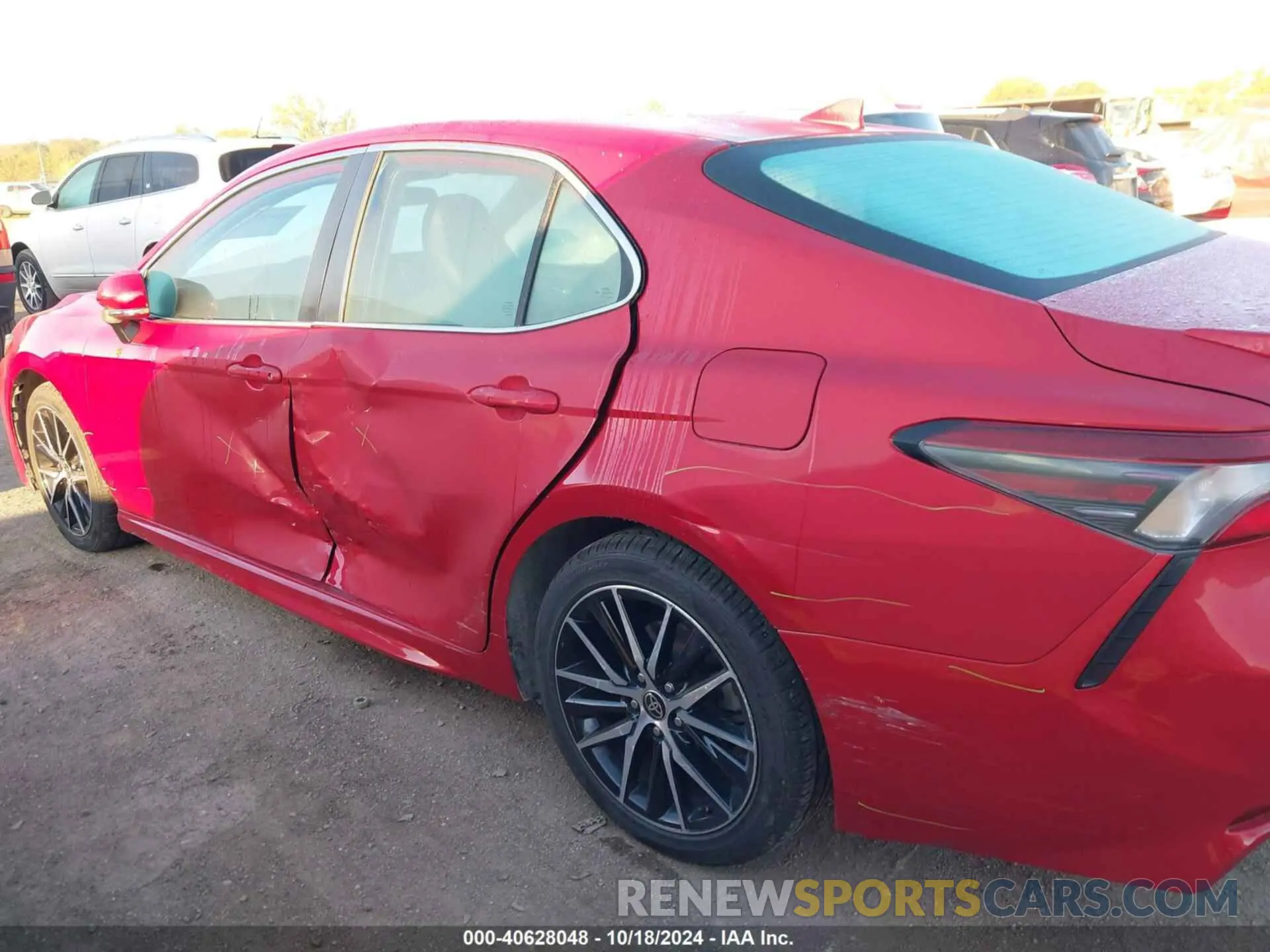6 fotografías del automóvil dañado 4T1G11AK8NU002365 TOYOTA CAMRY 2022