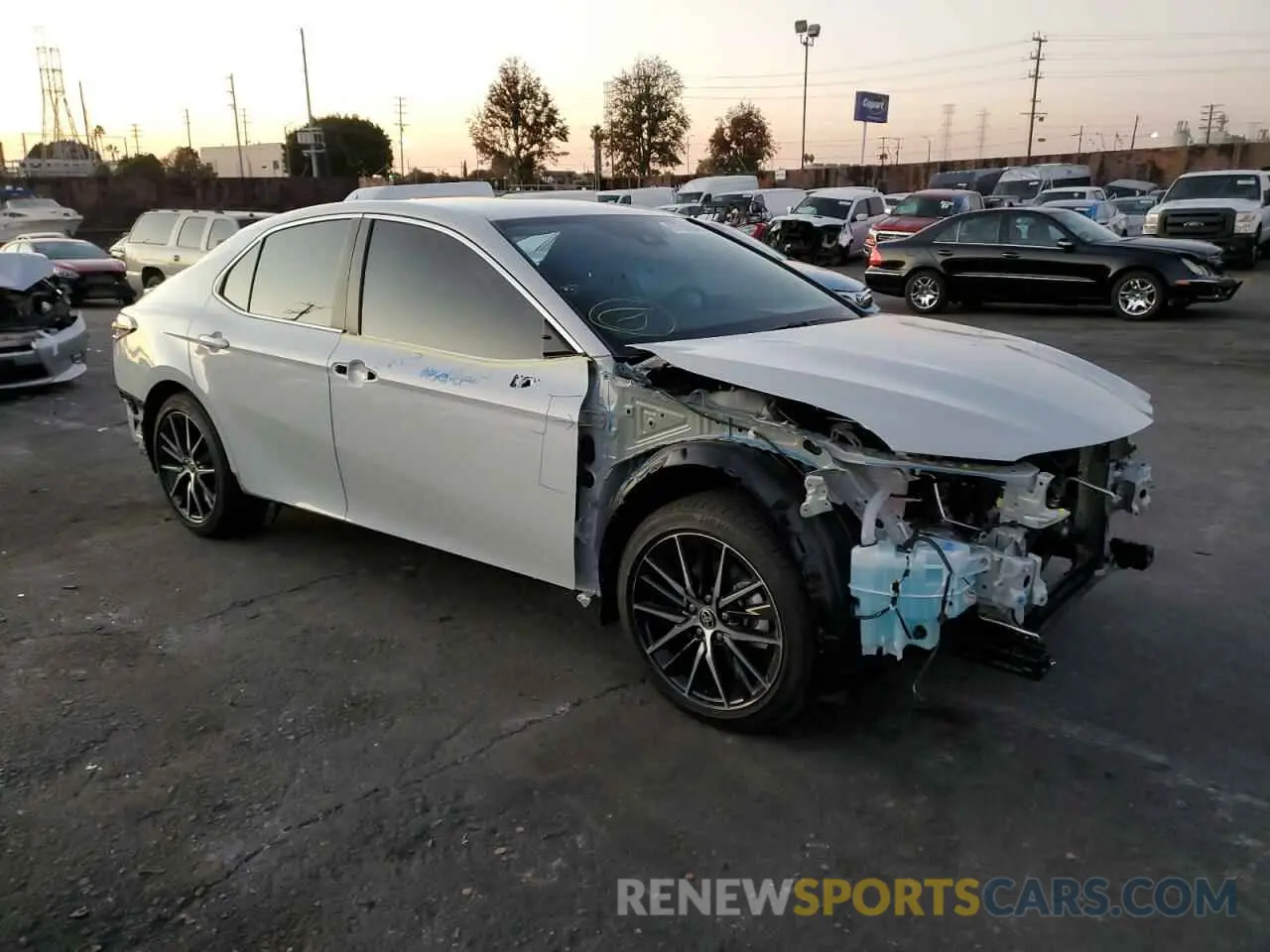 4 fotografías del automóvil dañado 4T1G11AK8NU036547 TOYOTA CAMRY 2022