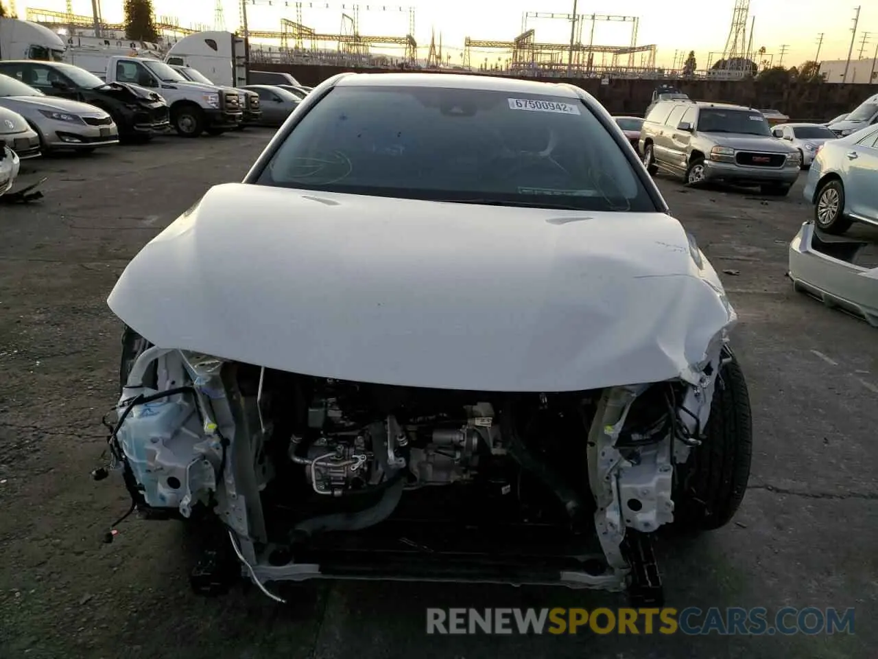 5 fotografías del automóvil dañado 4T1G11AK8NU036547 TOYOTA CAMRY 2022
