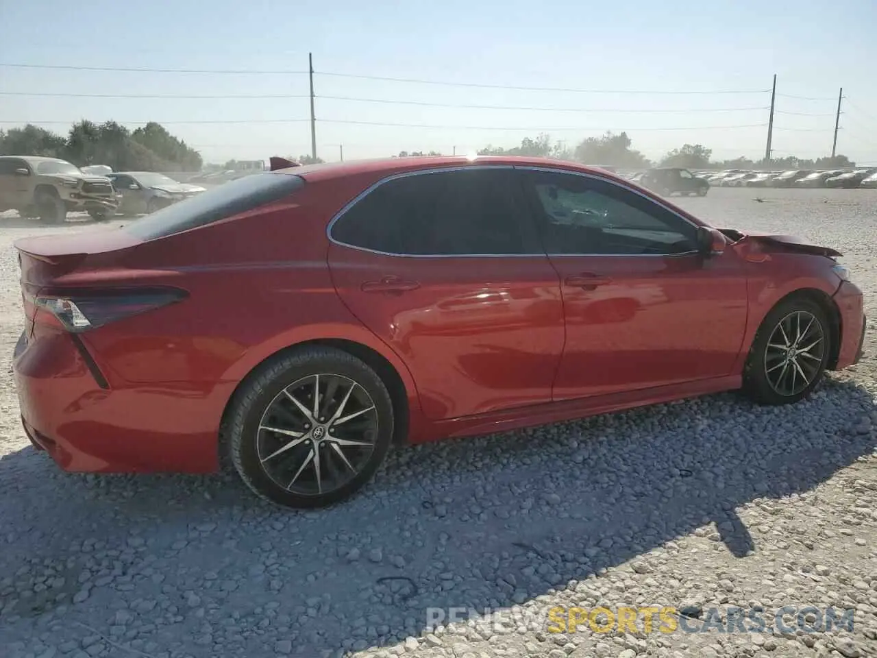 3 fotografías del automóvil dañado 4T1G11AK8NU071363 TOYOTA CAMRY 2022