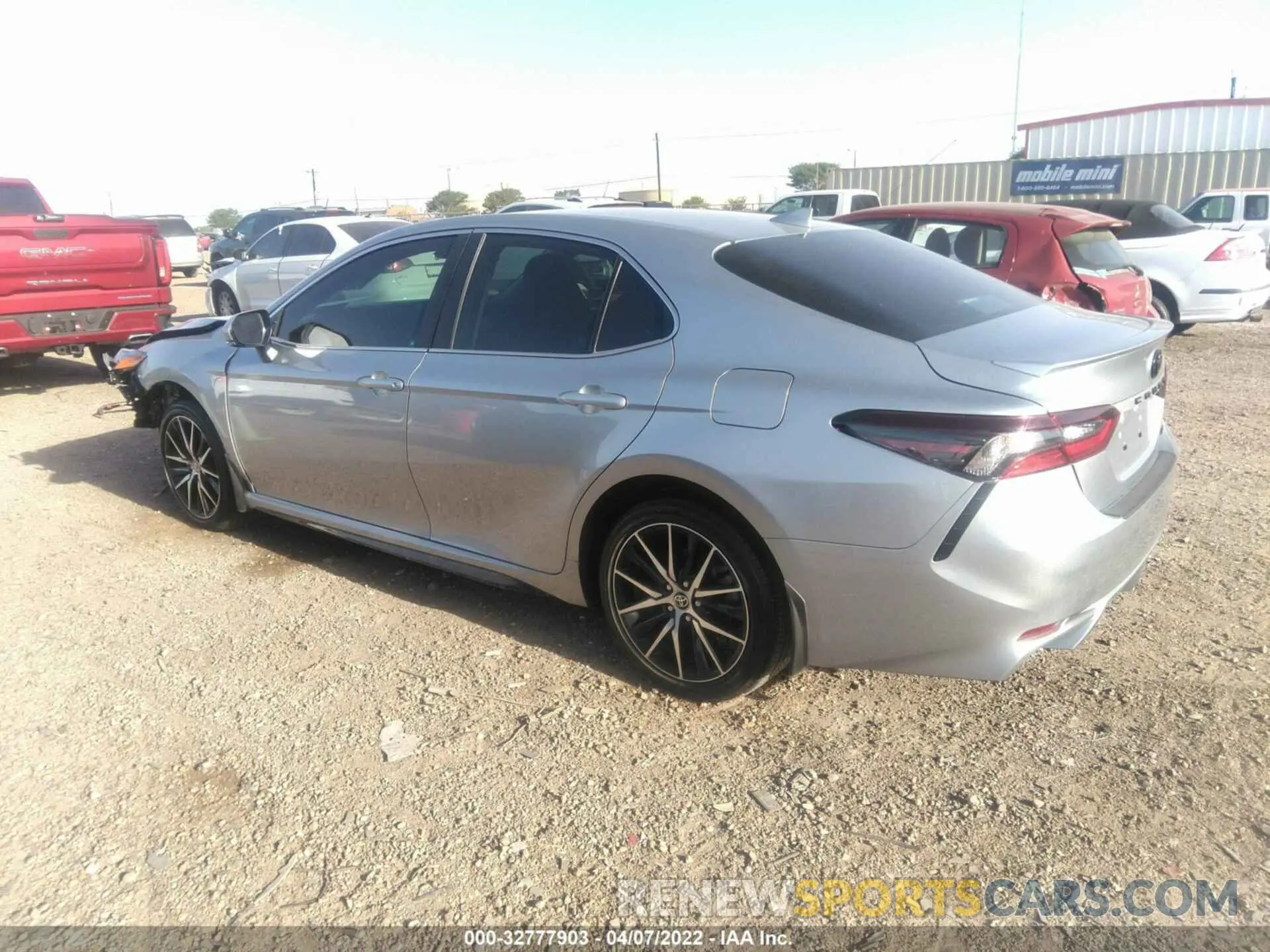 3 fotografías del automóvil dañado 4T1G11AK8NU634976 TOYOTA CAMRY 2022
