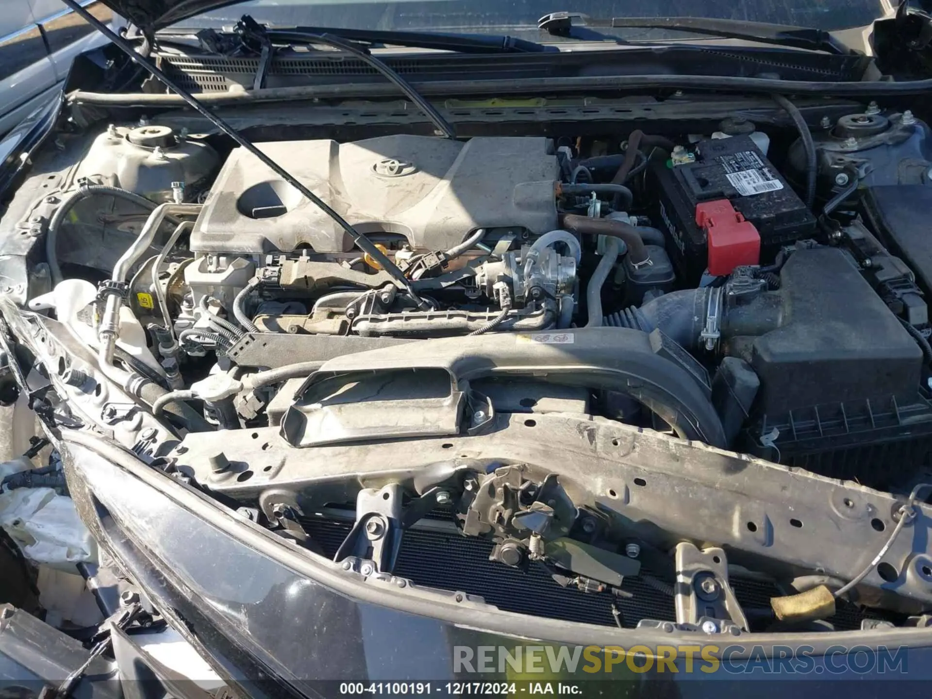 10 fotografías del automóvil dañado 4T1G11AK8NU637120 TOYOTA CAMRY 2022