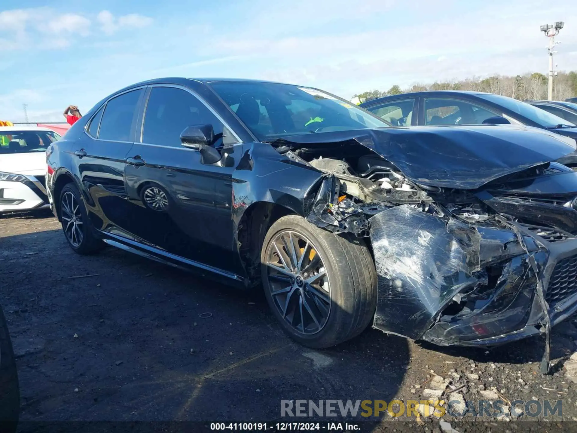 13 fotografías del automóvil dañado 4T1G11AK8NU637120 TOYOTA CAMRY 2022