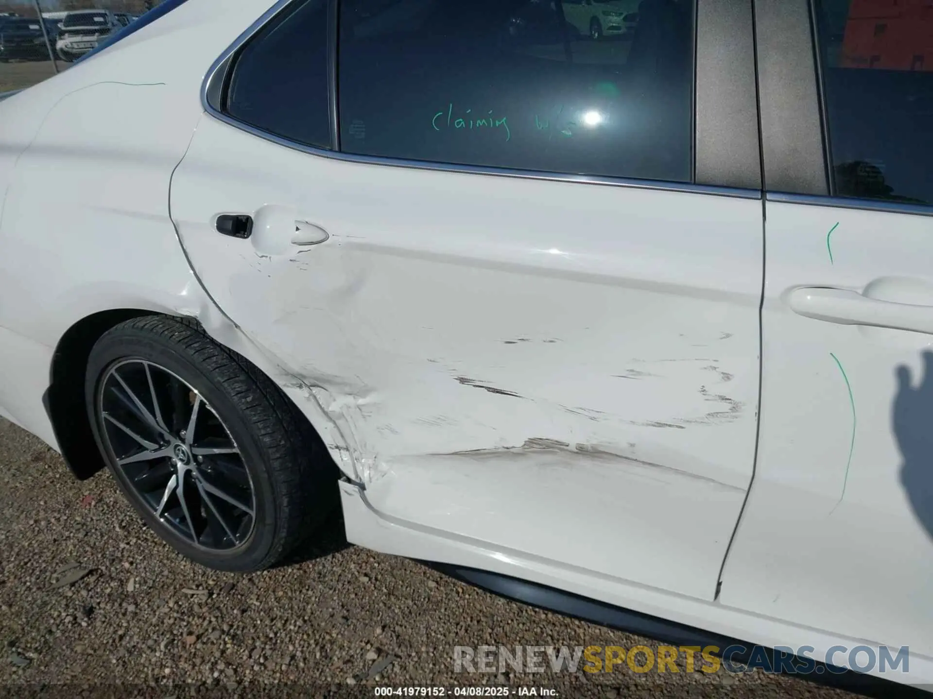 6 fotografías del automóvil dañado 4T1G11AK8NU644181 TOYOTA CAMRY 2022