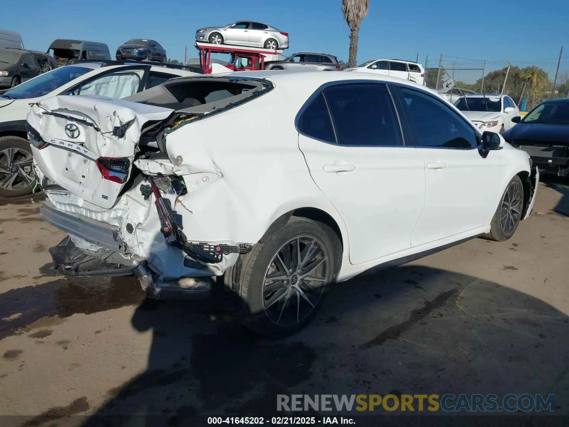 4 fotografías del automóvil dañado 4T1G11AK8NU651762 TOYOTA CAMRY 2022