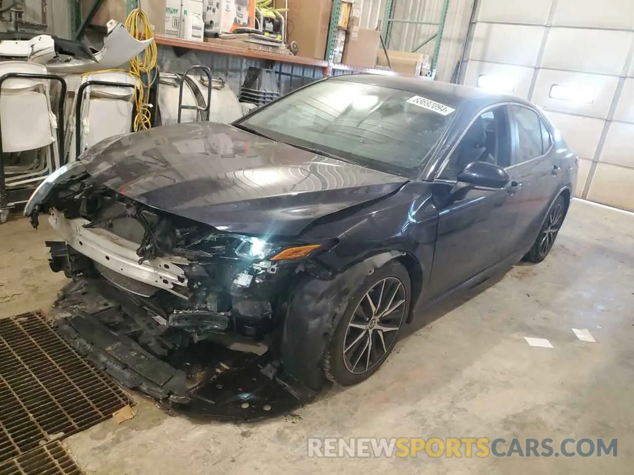1 fotografías del automóvil dañado 4T1G11AK8NU654922 TOYOTA CAMRY 2022