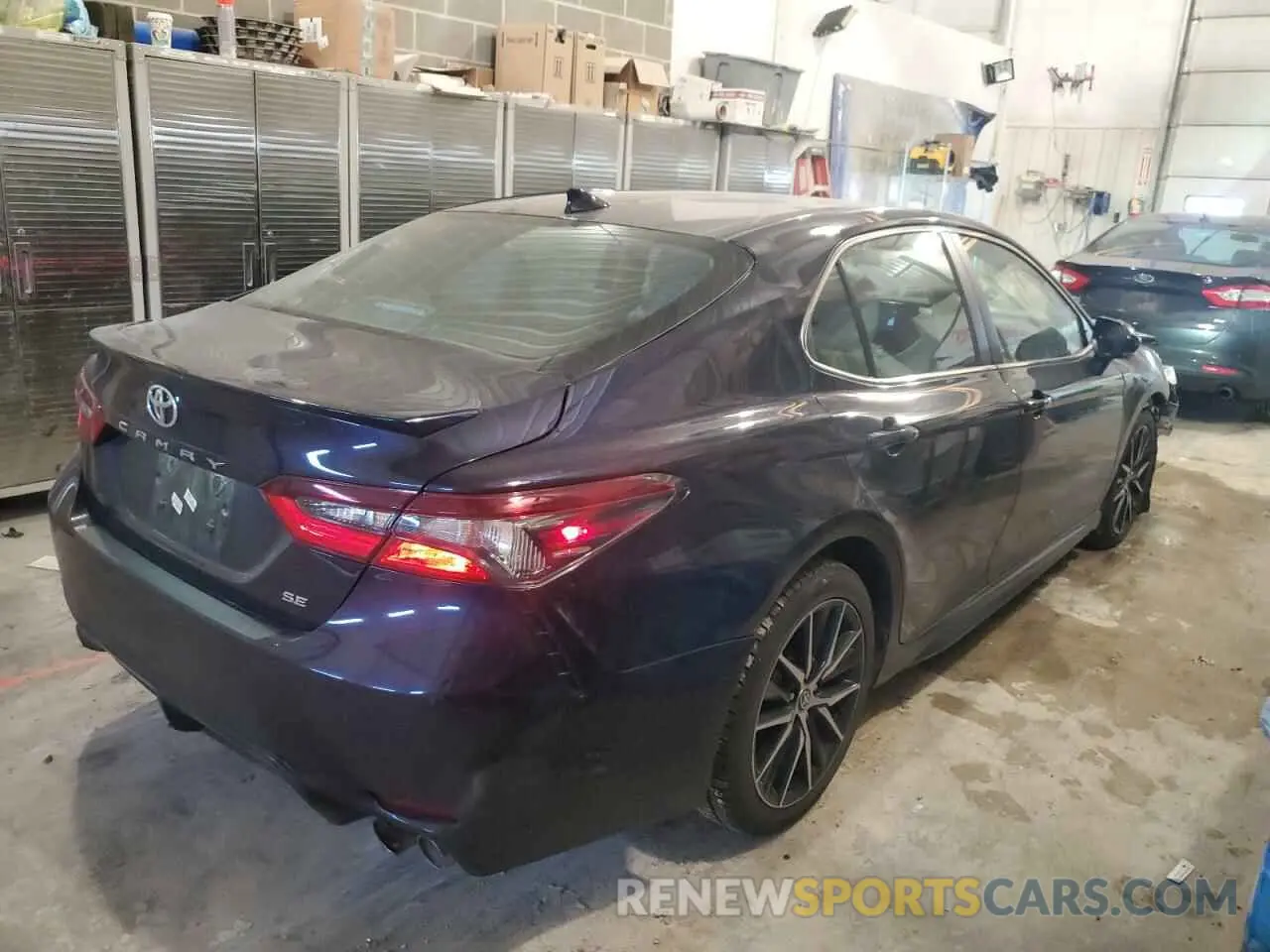 3 fotografías del automóvil dañado 4T1G11AK8NU654922 TOYOTA CAMRY 2022