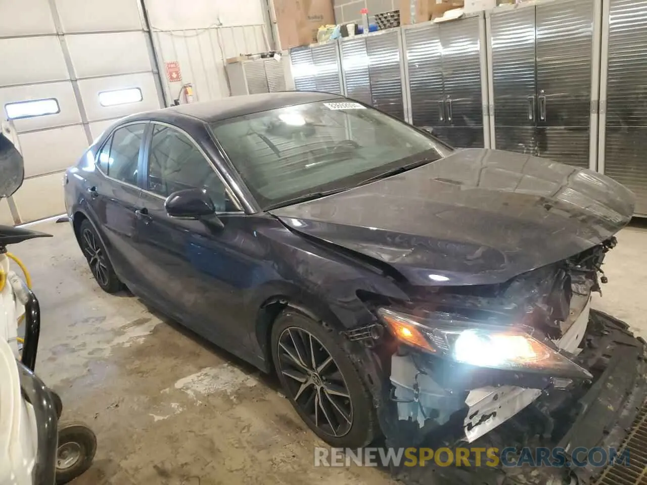 4 fotografías del automóvil dañado 4T1G11AK8NU654922 TOYOTA CAMRY 2022