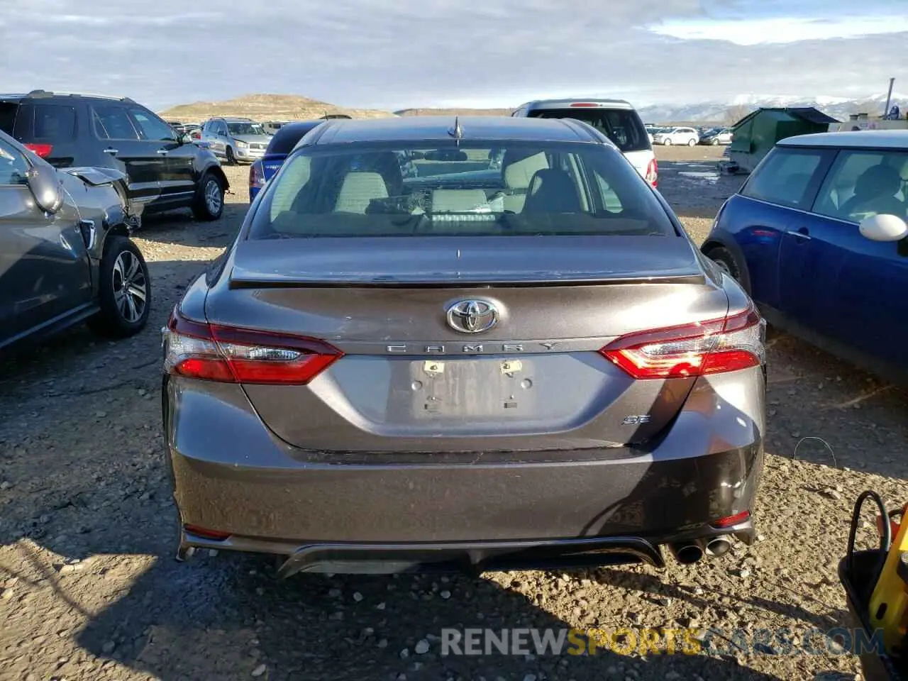 6 fotografías del automóvil dañado 4T1G11AK8NU659683 TOYOTA CAMRY 2022
