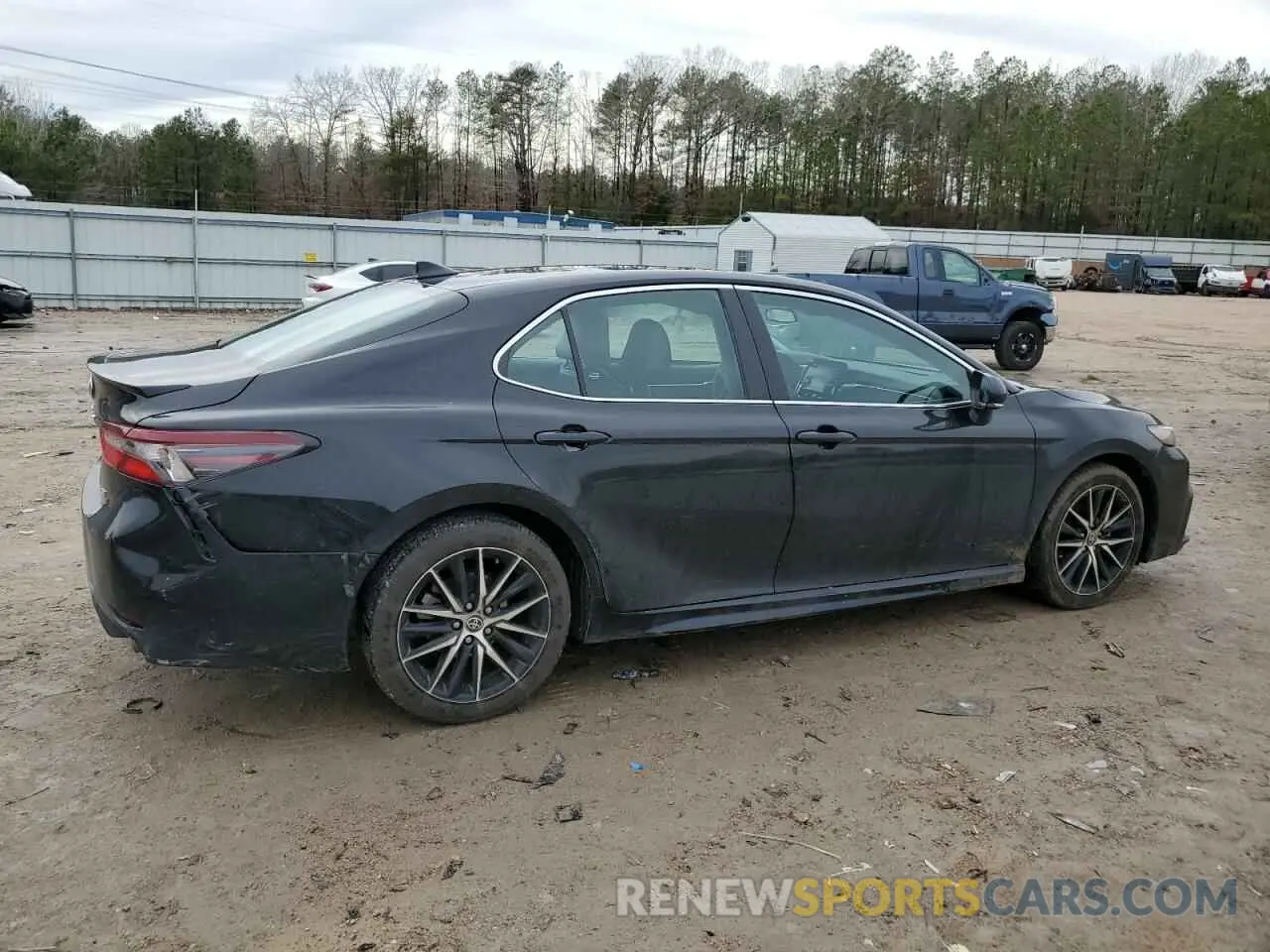3 fotografías del automóvil dañado 4T1G11AK8NU672465 TOYOTA CAMRY 2022