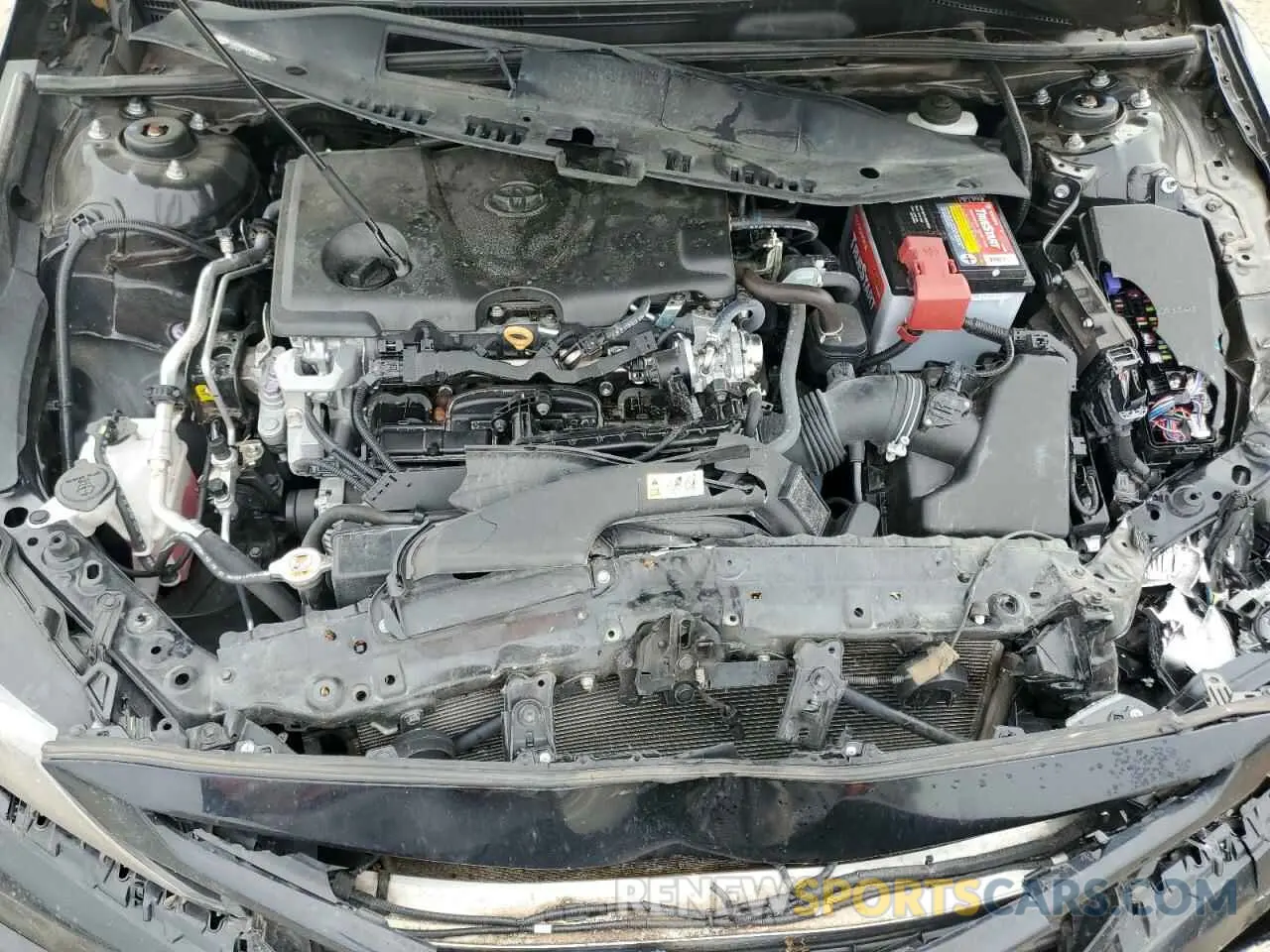 11 fotografías del automóvil dañado 4T1G11AK8NU681098 TOYOTA CAMRY 2022
