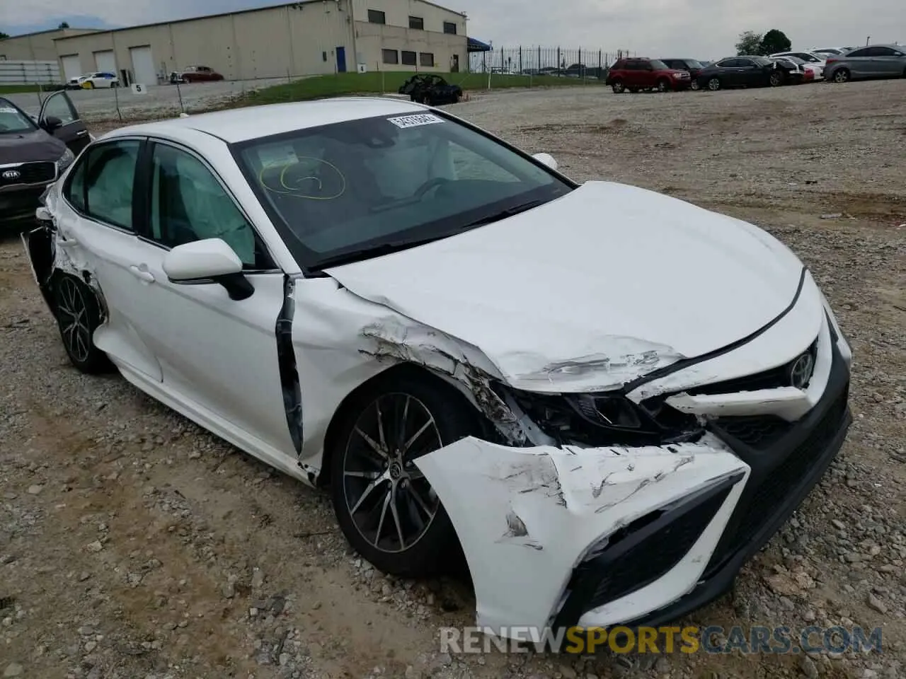 1 fotografías del automóvil dañado 4T1G11AK8NU685524 TOYOTA CAMRY 2022