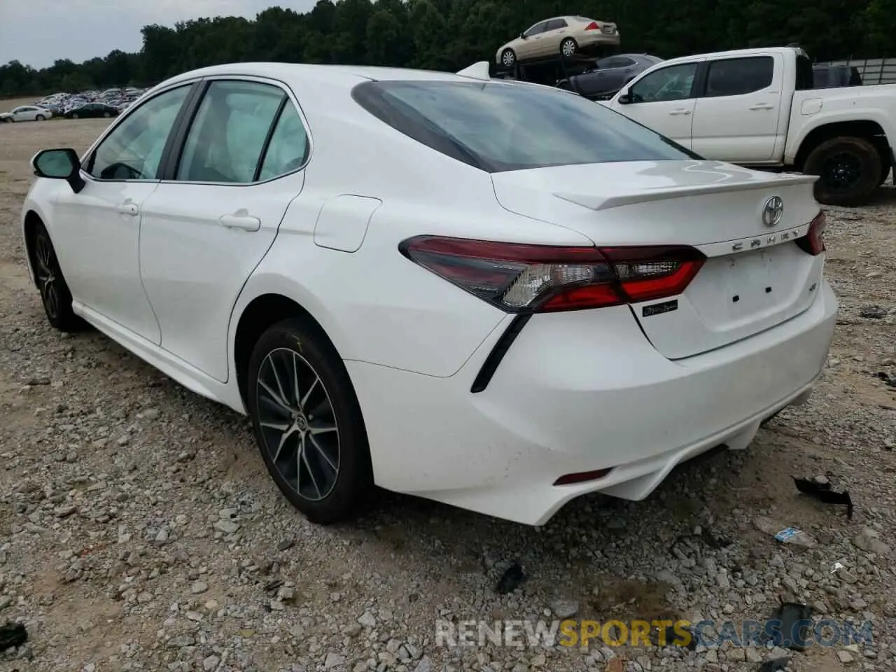3 fotografías del automóvil dañado 4T1G11AK8NU685524 TOYOTA CAMRY 2022