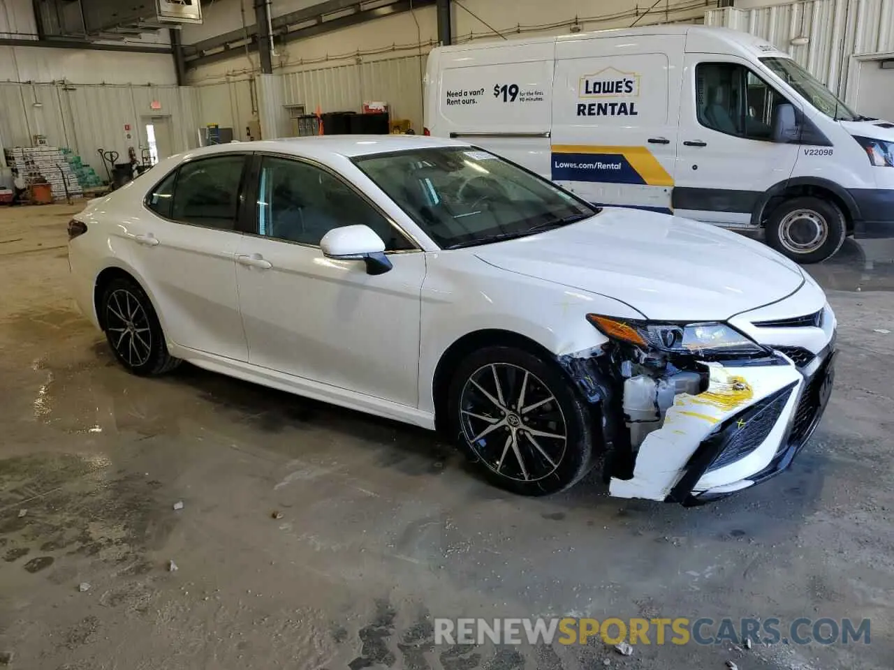 4 fotografías del automóvil dañado 4T1G11AK8NU707697 TOYOTA CAMRY 2022