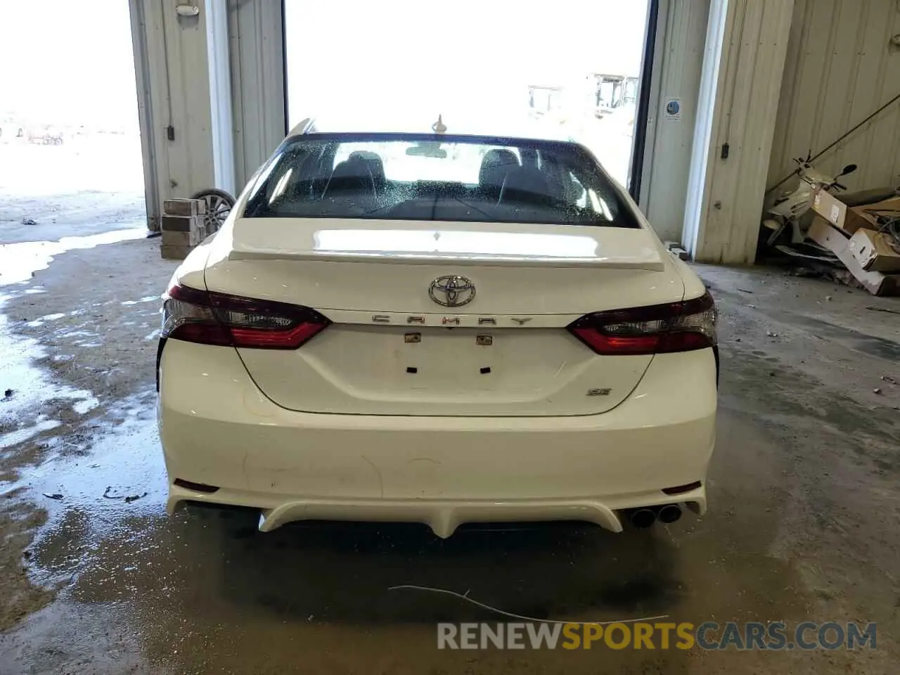6 fotografías del automóvil dañado 4T1G11AK8NU707697 TOYOTA CAMRY 2022