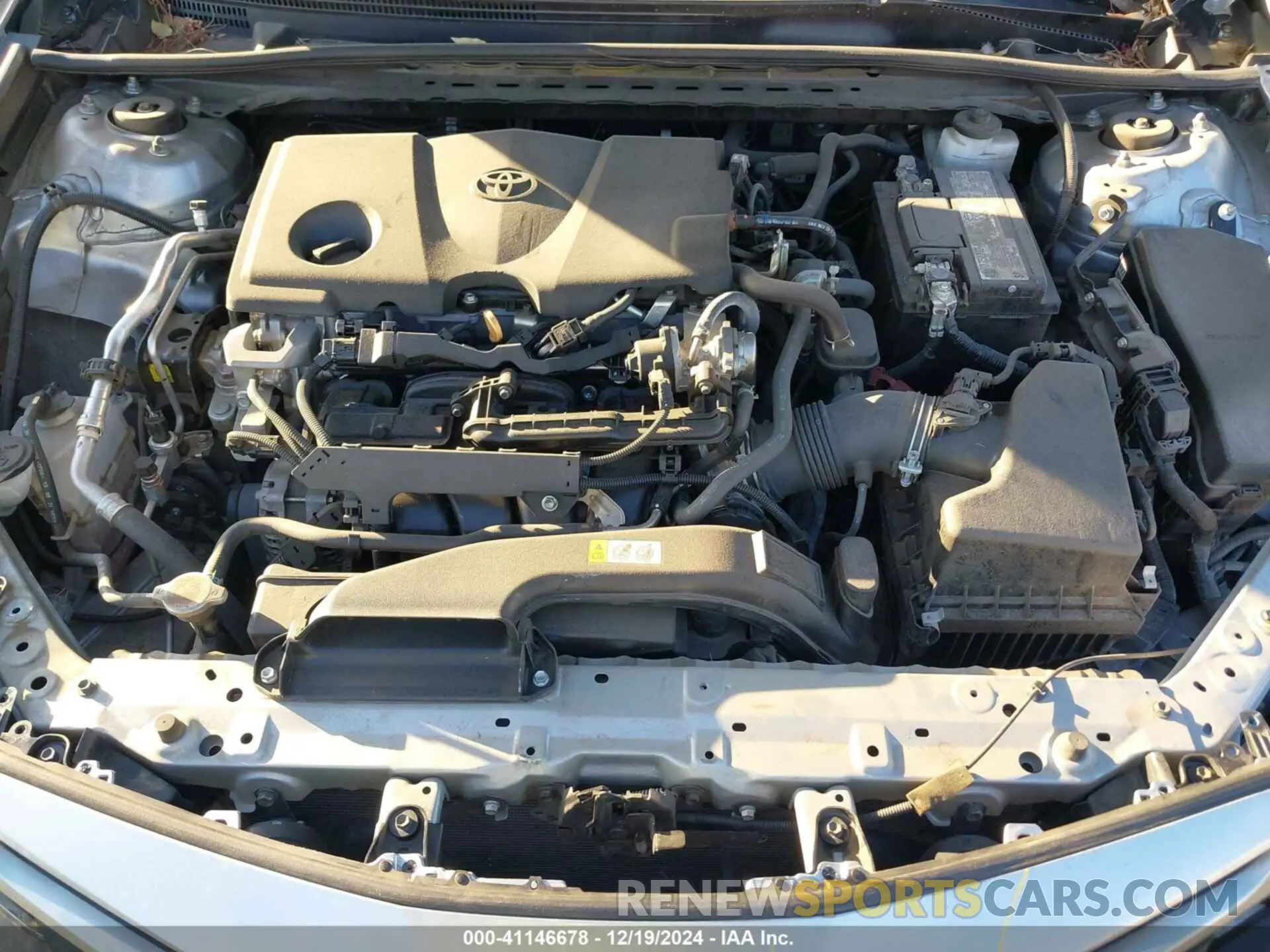 10 fotografías del automóvil dañado 4T1G11AK9NU017666 TOYOTA CAMRY 2022