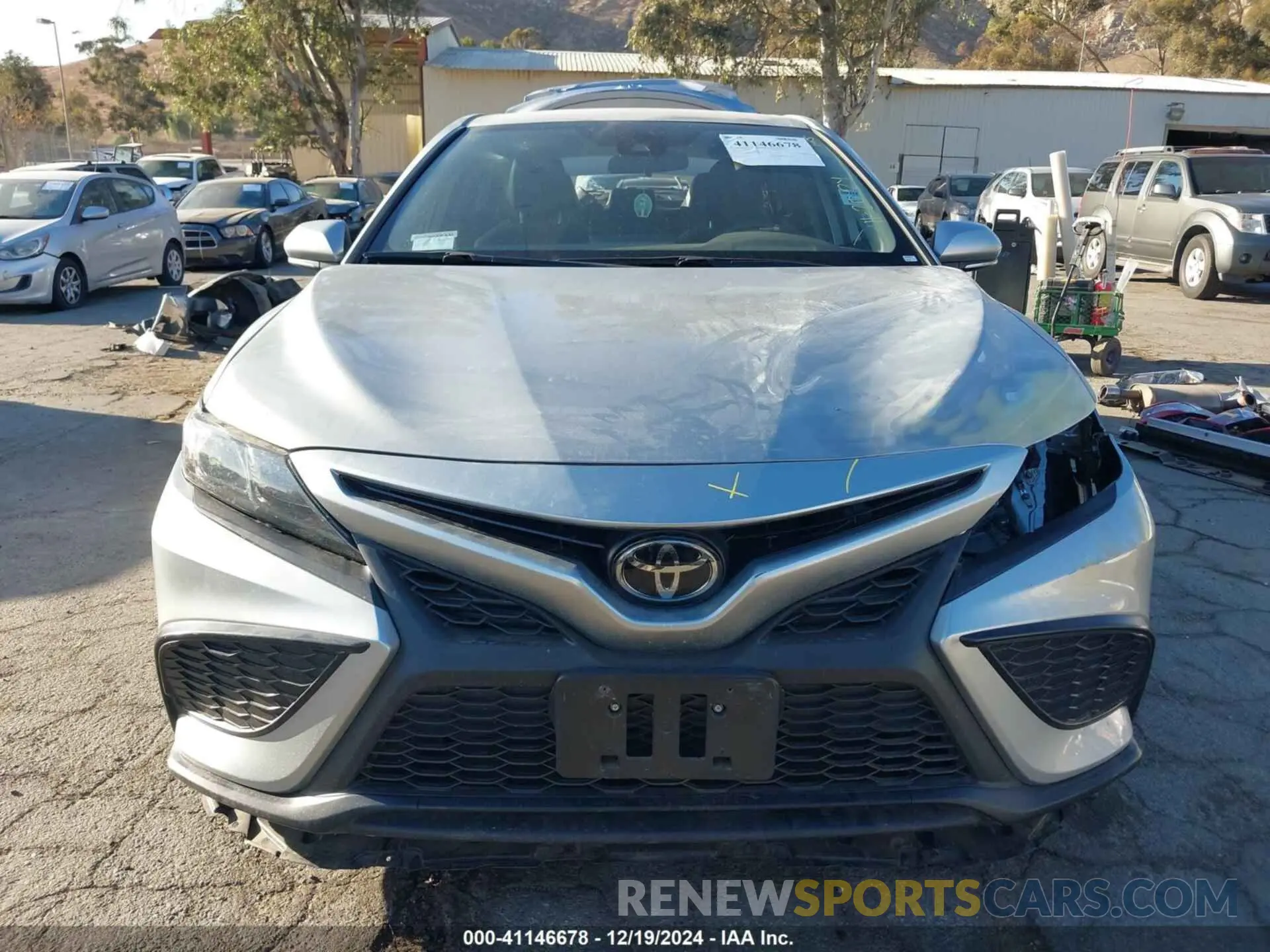 13 fotografías del automóvil dañado 4T1G11AK9NU017666 TOYOTA CAMRY 2022