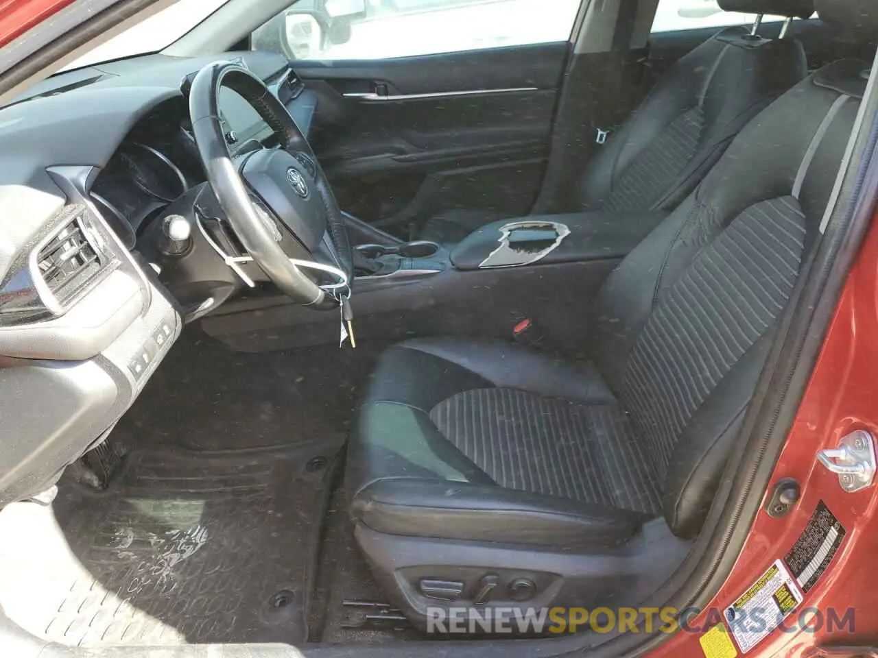 7 fotografías del automóvil dañado 4T1G11AK9NU047136 TOYOTA CAMRY 2022