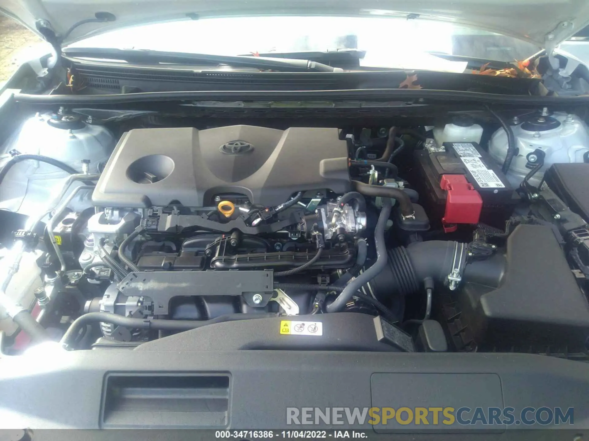10 fotografías del automóvil dañado 4T1G11AK9NU053728 TOYOTA CAMRY 2022