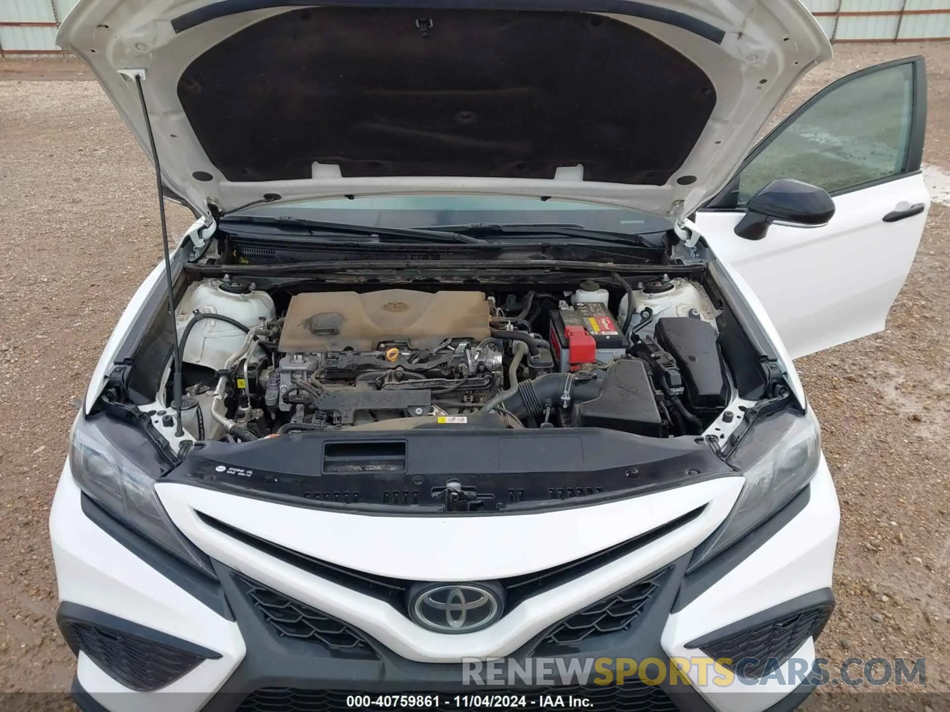 10 fotografías del automóvil dañado 4T1G11AK9NU062249 TOYOTA CAMRY 2022