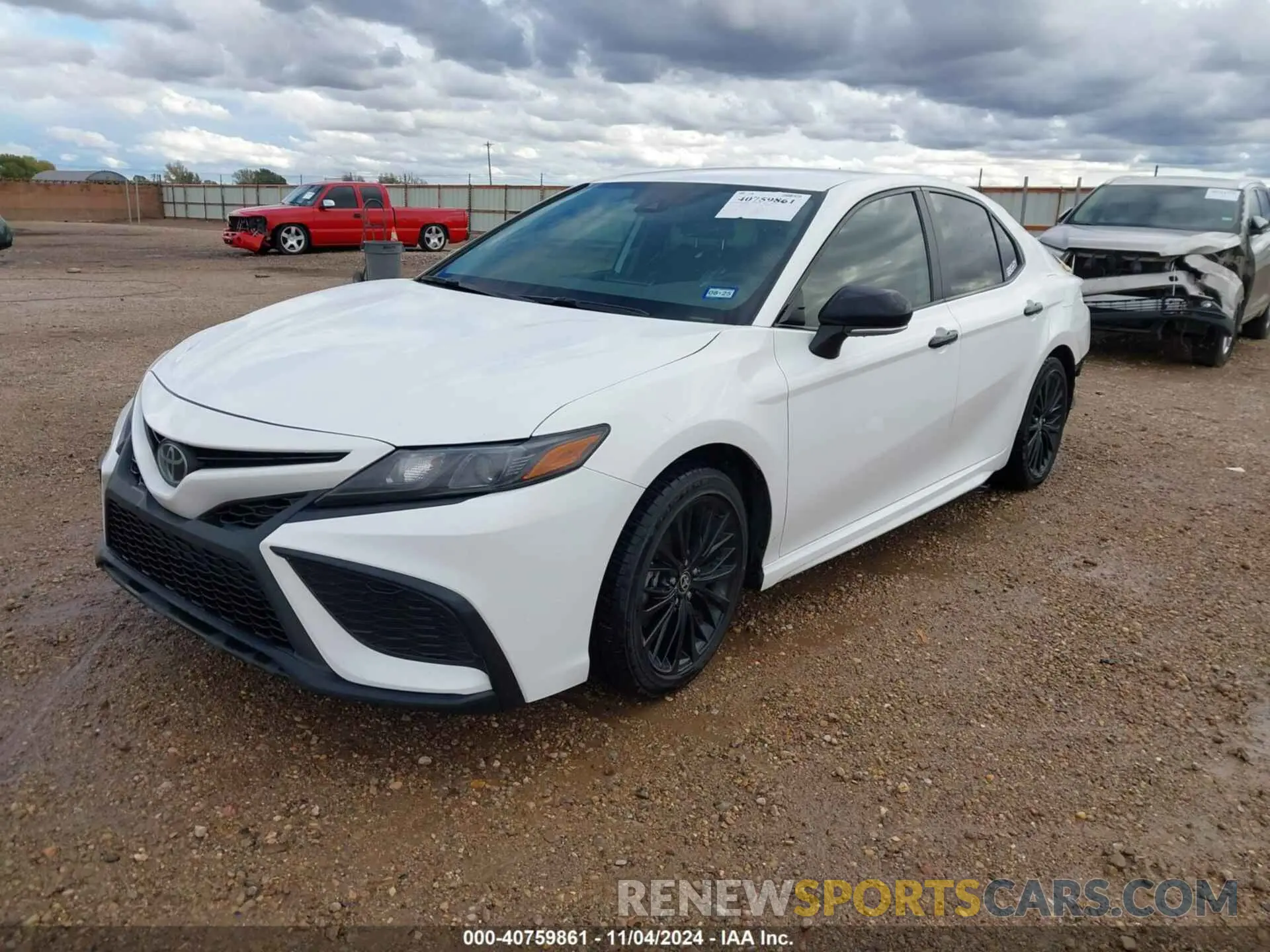 2 fotografías del automóvil dañado 4T1G11AK9NU062249 TOYOTA CAMRY 2022