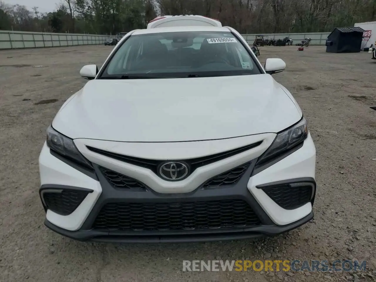 5 fotografías del automóvil dañado 4T1G11AK9NU653617 TOYOTA CAMRY 2022