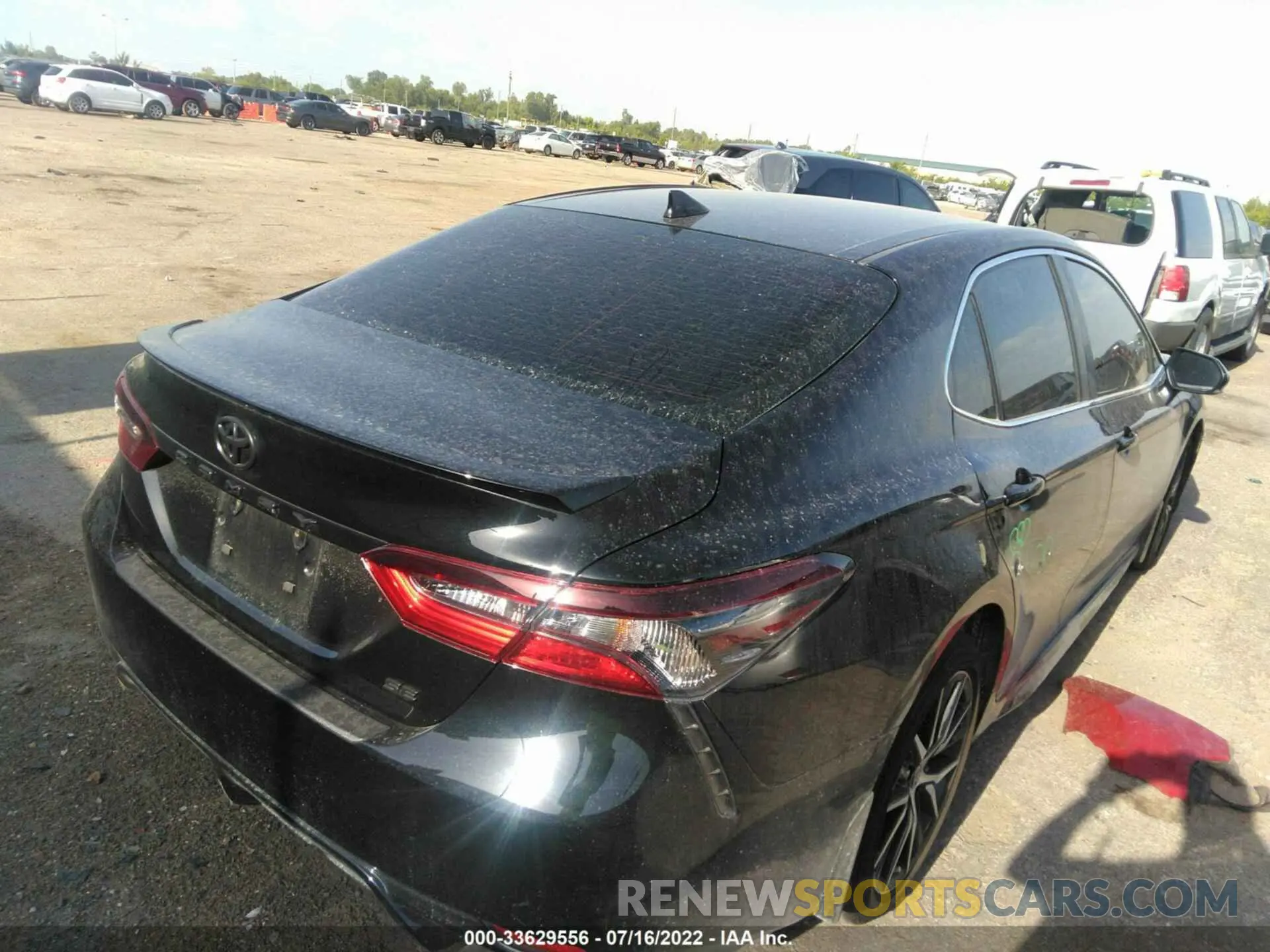 4 fotografías del automóvil dañado 4T1G11AK9NU672927 TOYOTA CAMRY 2022
