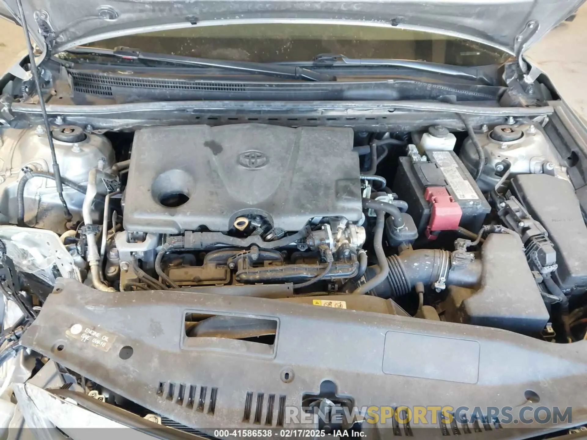 10 fotografías del automóvil dañado 4T1G11AK9NU686231 TOYOTA CAMRY 2022