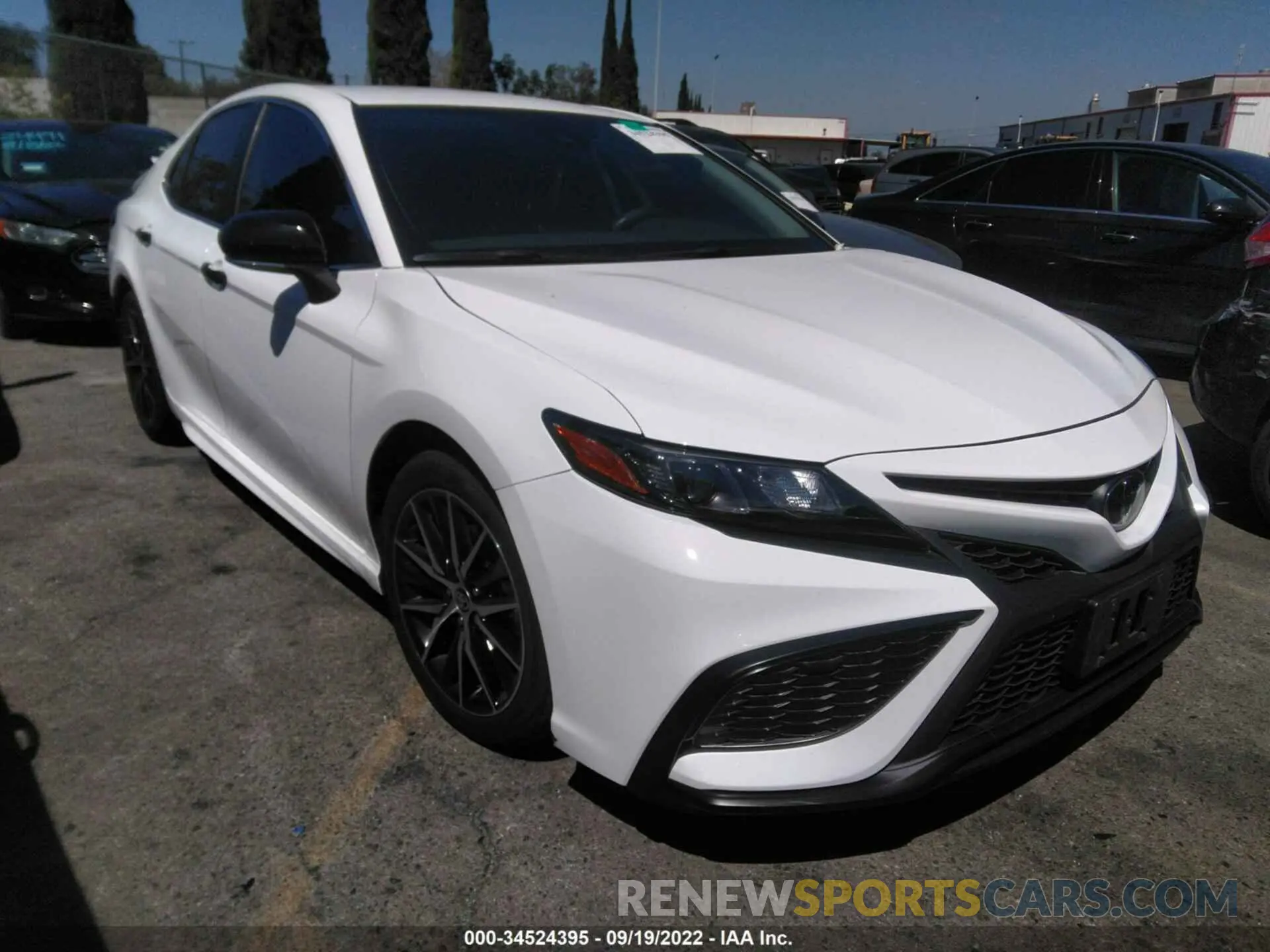 1 fotografías del automóvil dañado 4T1G11AK9NU688982 TOYOTA CAMRY 2022