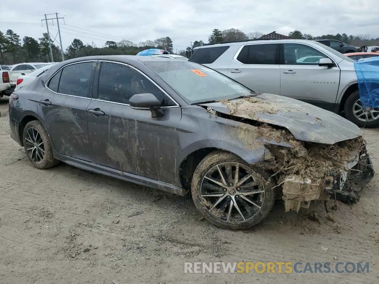 4 fotografías del automóvil dañado 4T1G11AKXNU001797 TOYOTA CAMRY 2022